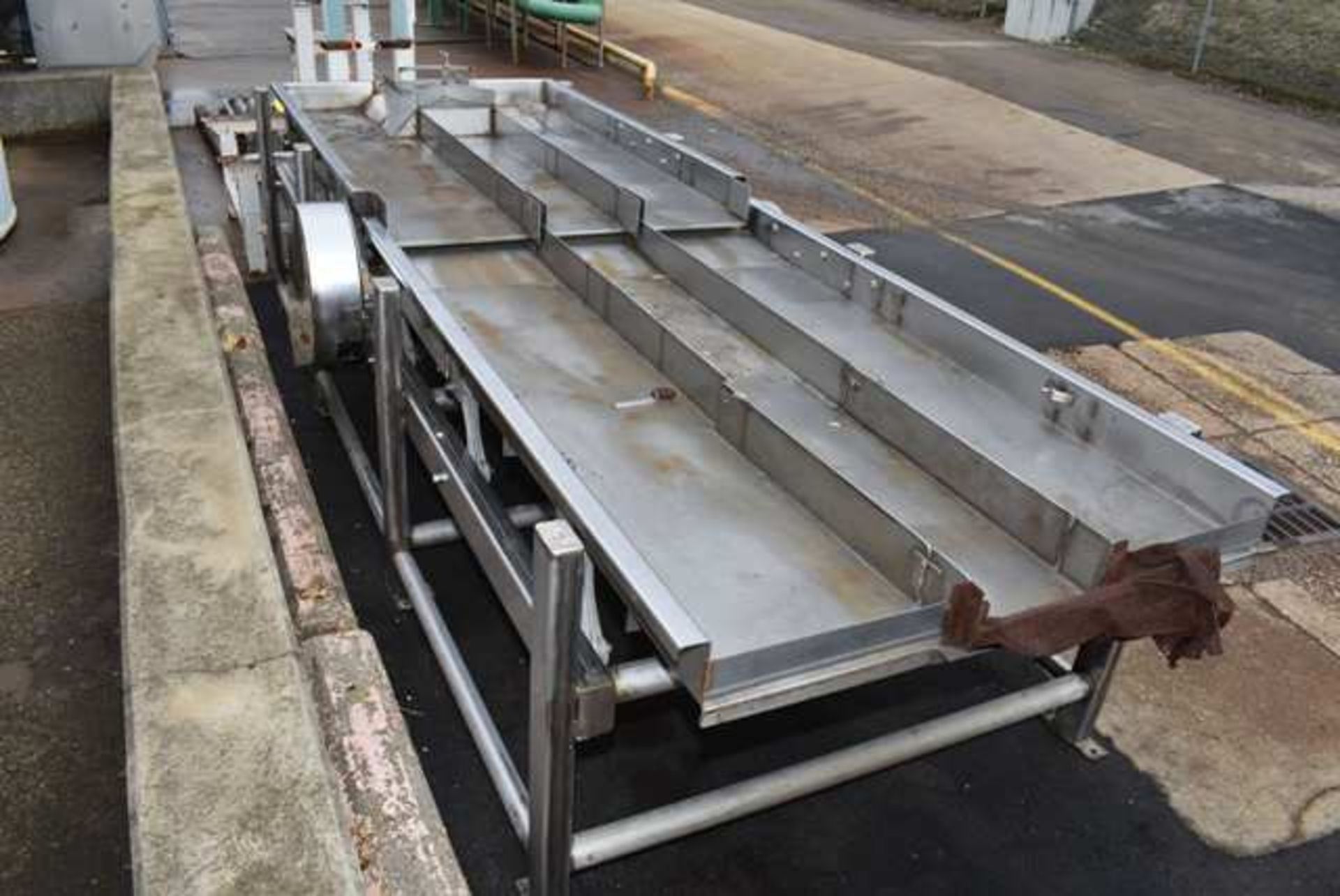 Commercial 3-Lane Vibratory Shaker, 14' Length, Loading Fee: $300 - Image 2 of 3