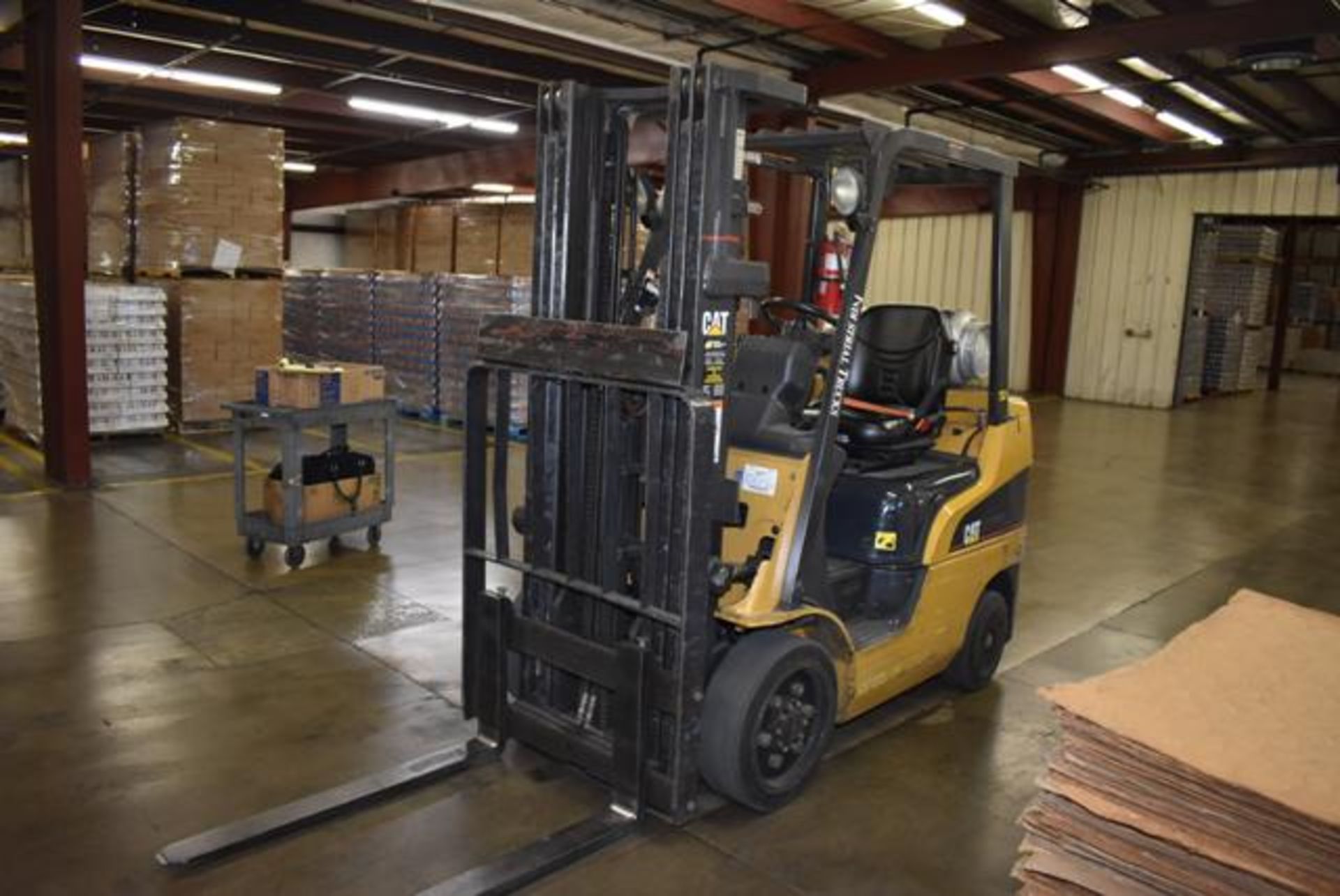 ( Late Delivery Item Expected Availability Mid May) Caterpillar Model #C5000 Fork Lift Truck, Propa - Image 4 of 4