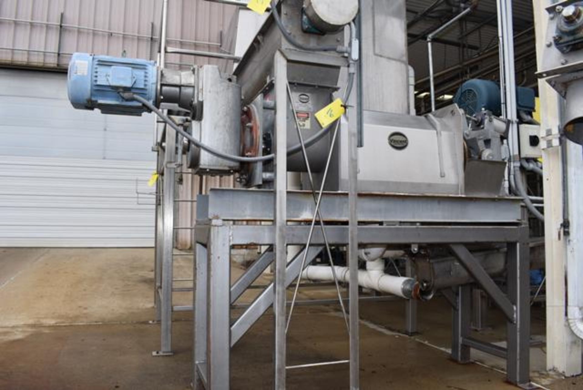 Vincent Model PL-10 Screw Press, S/N 1106 3-C, New 2011, Loading Fee: $550