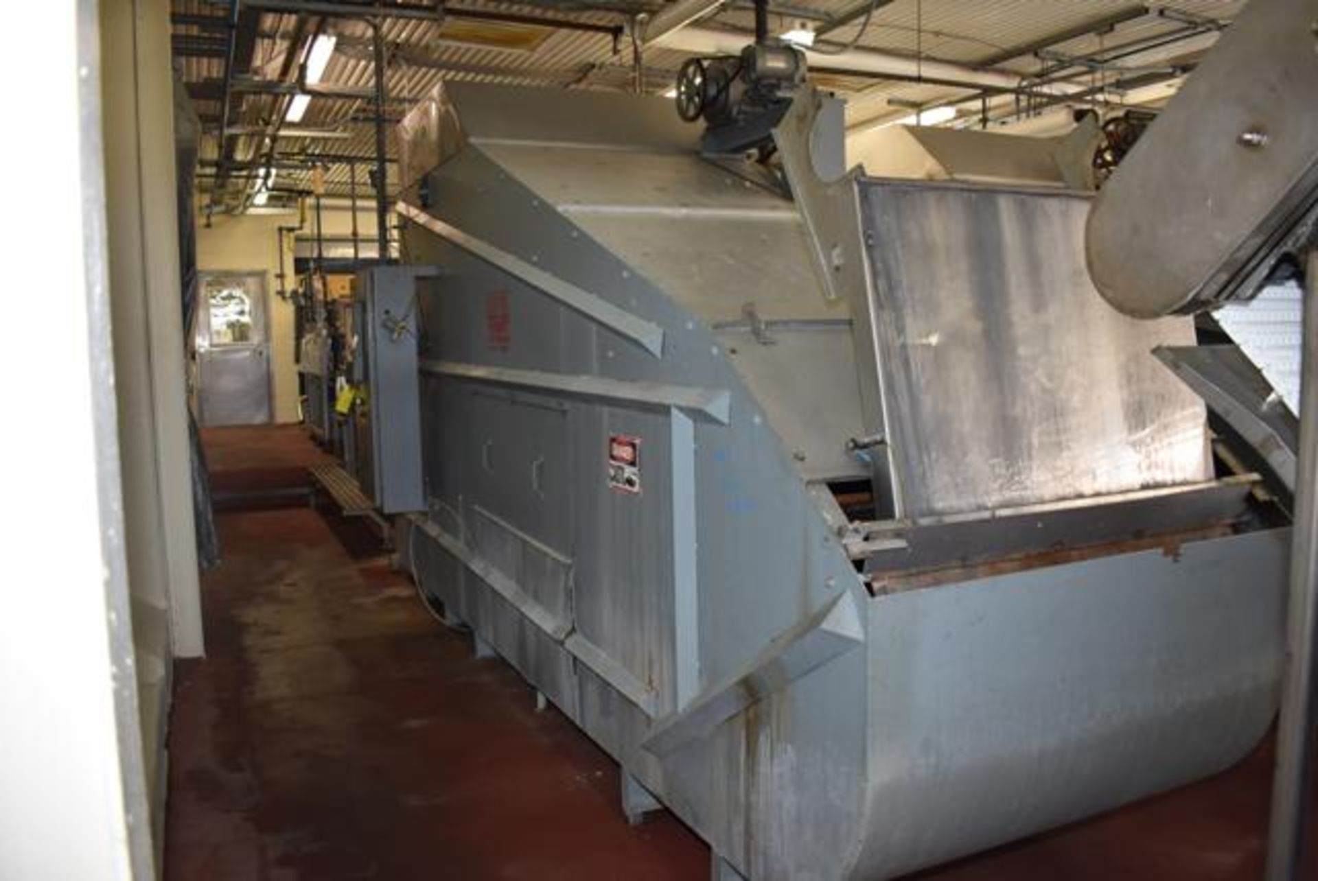 FMC 30 Ton Capacity Mild Steel Caustic Tomato Peeler, S/N 7011 2404 Extended 4’, Loading Fee: $1500 - Image 2 of 4