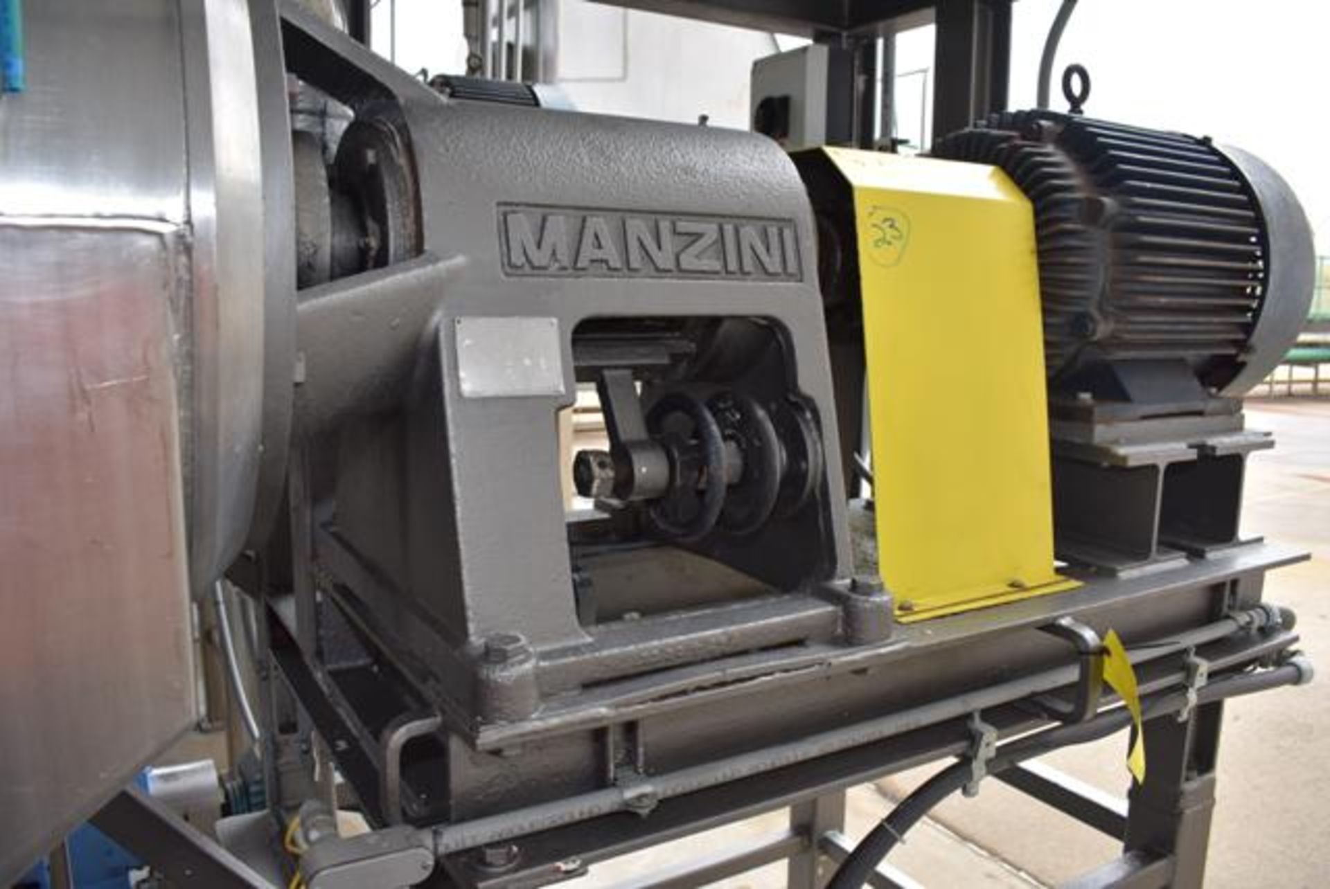 Manzini Model TE-30 Finisher, SN N/A, Equipped with Stainless Steel Contacts, Mild steel Base and 30 - Image 3 of 3