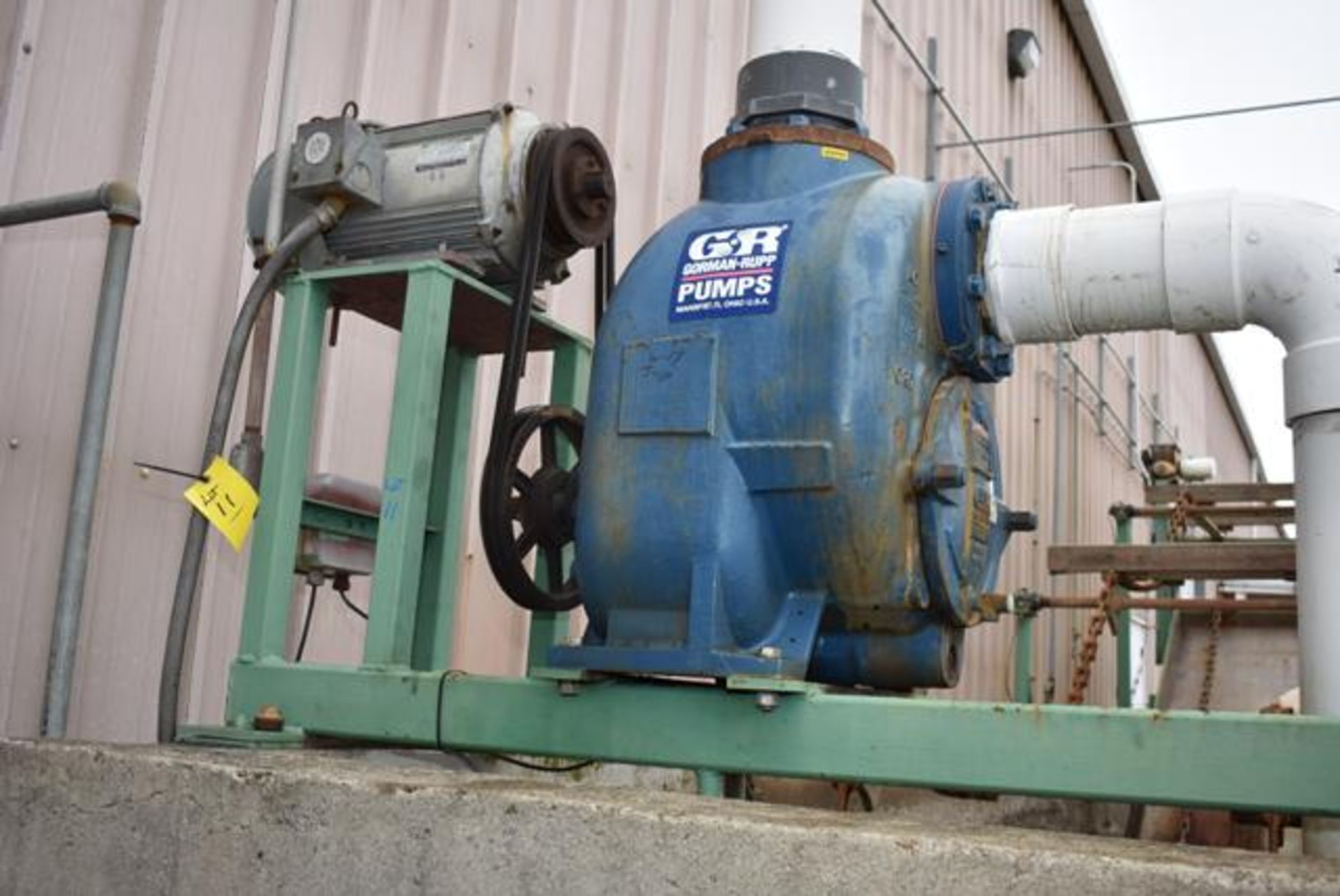 Gorman Rupp T Series Pump Model #T6A3-B/15HP Motor, SN 1521932, Loading Fee: $300