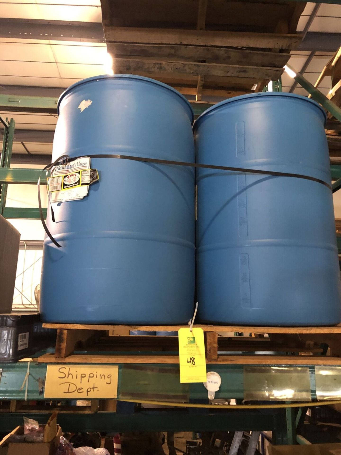 (3) Empty 50 Gallon Barrels, Rigging Price: $40