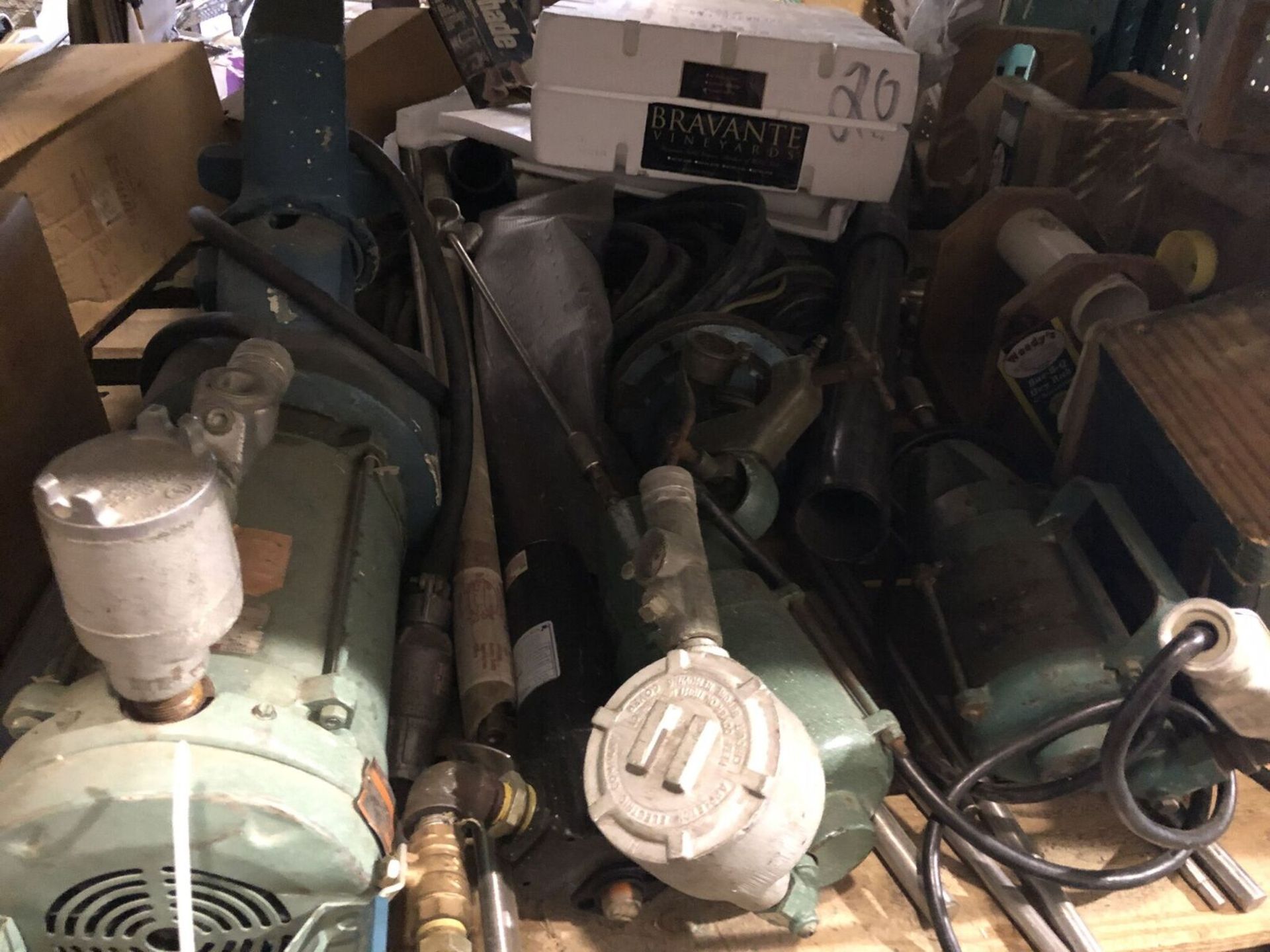 Bay of Spare Parts, Motors, Hoses & More, Rigging Price: $100 - Image 3 of 5