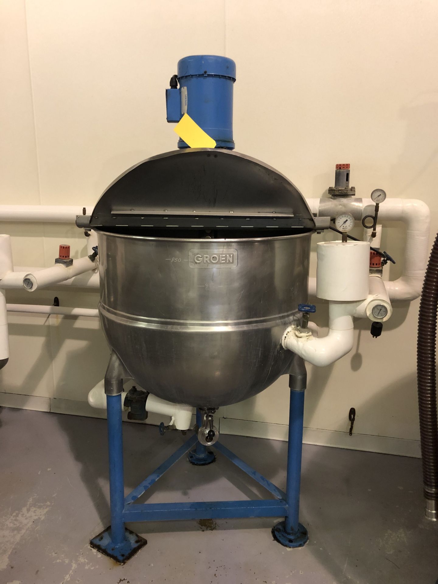 Groen Kettle Tank, 100 Gallon (Comes W/ Mixer), Rigging Price: $75 - Image 3 of 5