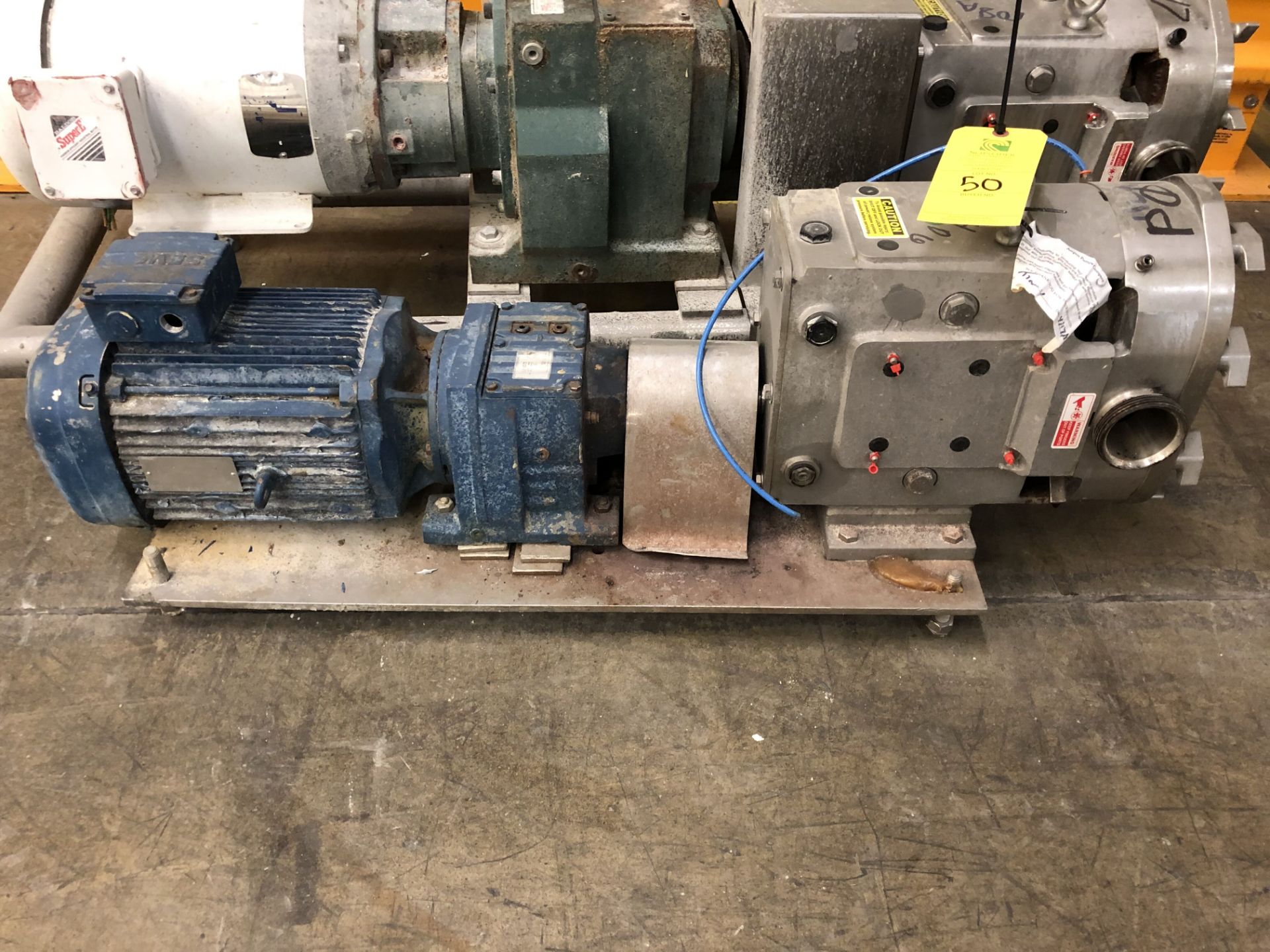 Waukesha Pump & Drive Motor, Rigging Price: $50