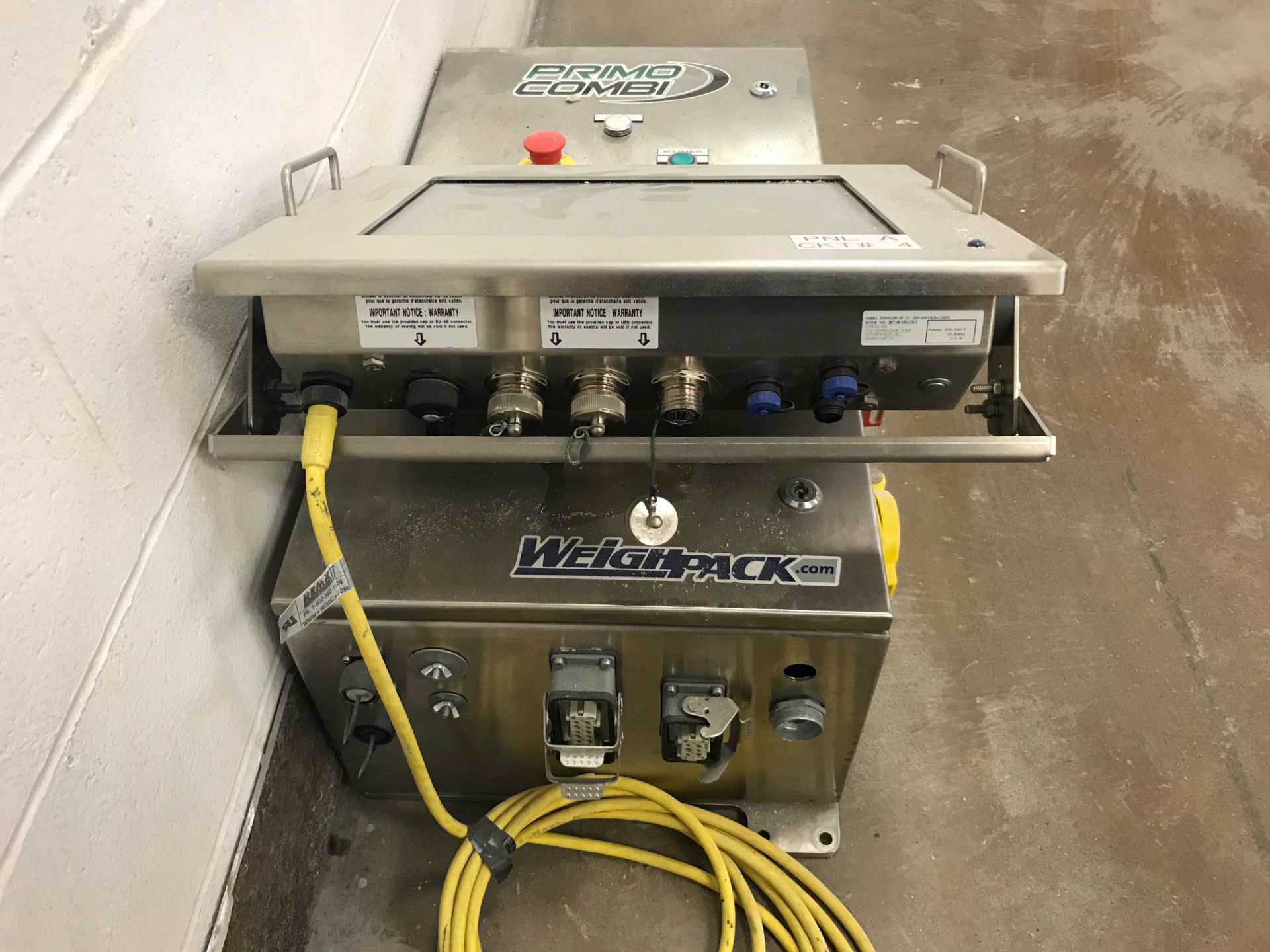 WeighPack Primocombi Scale 10H 5L D, S/N #4478, Volts #230V AC with controller , Rigging Price: $500 - Image 5 of 6