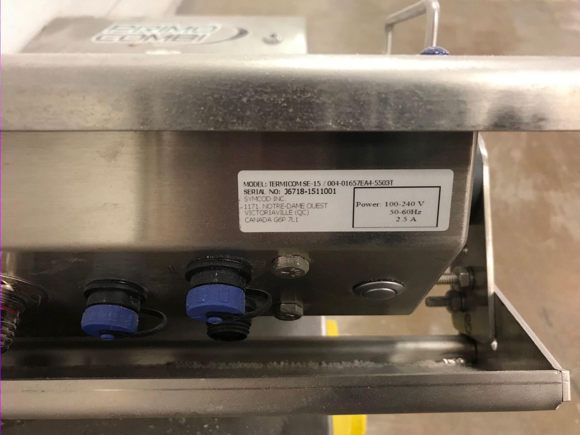 WeighPack Primocombi Scale 10H 5L D, S/N #4478, Volts #230V AC with controller , Rigging Price: $500 - Image 6 of 6