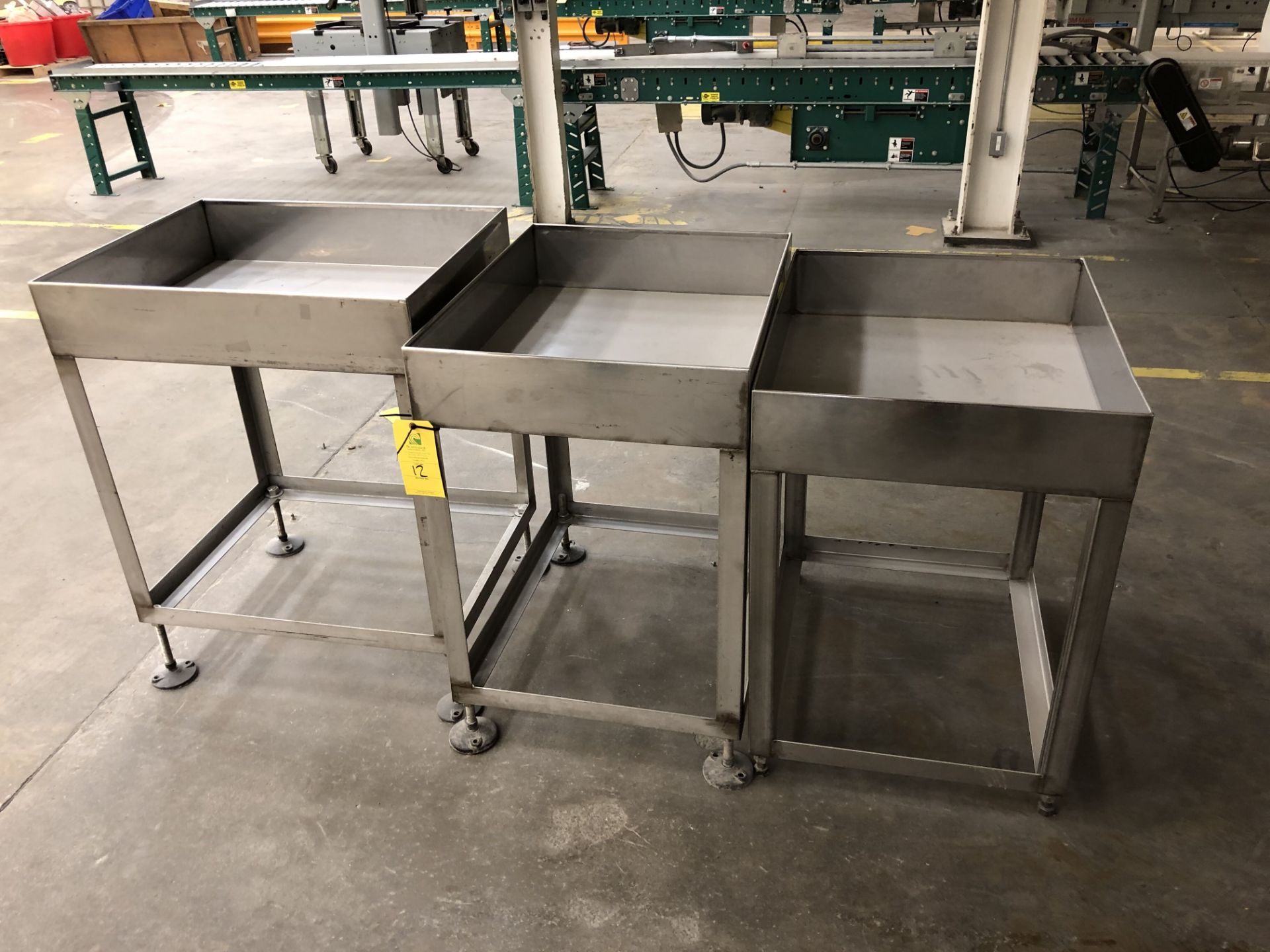 (3) Material Processing Bins, Rigging Price: $75