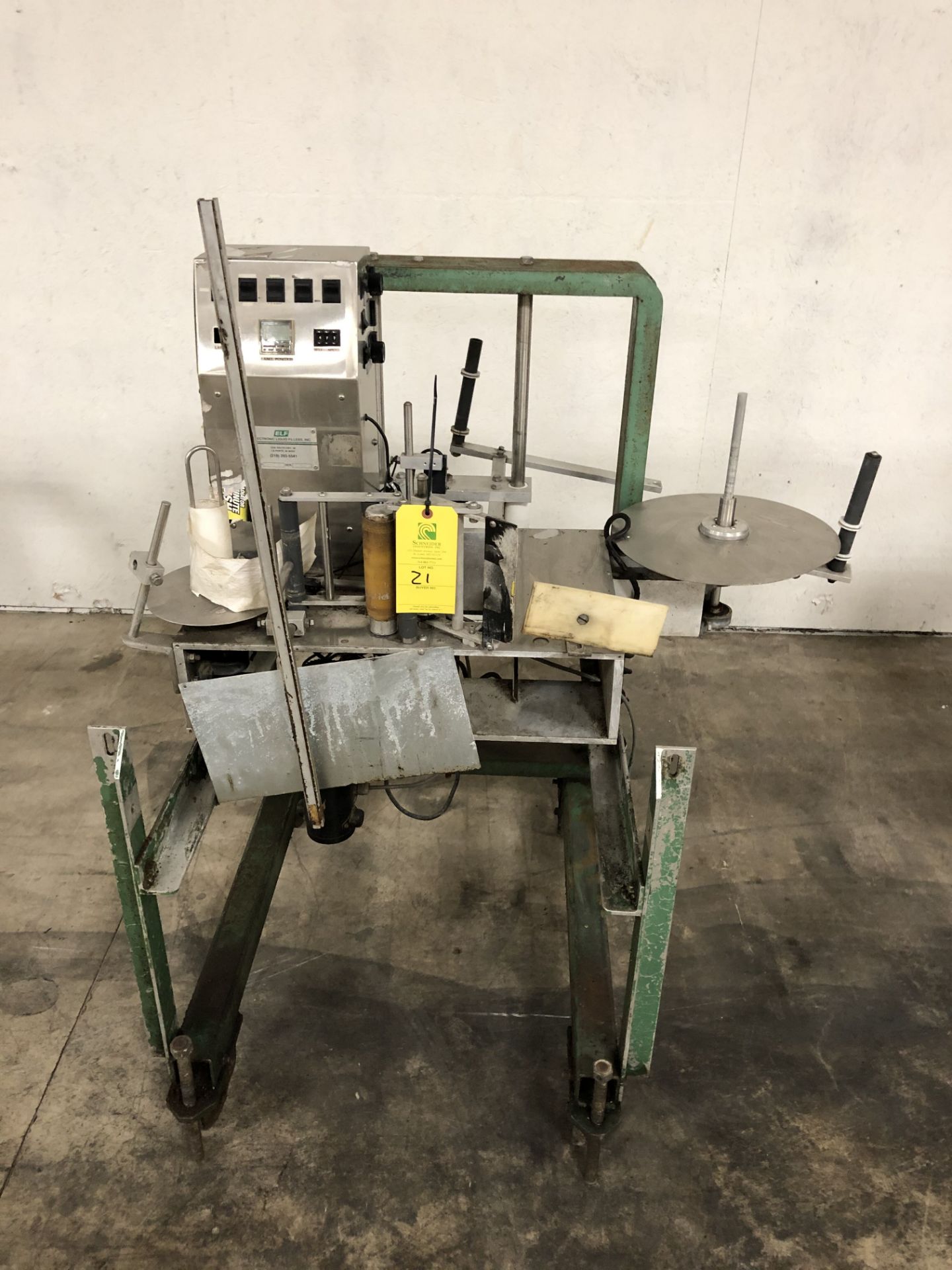 ELF Labeler, Model #SAL-4, S/N #940118