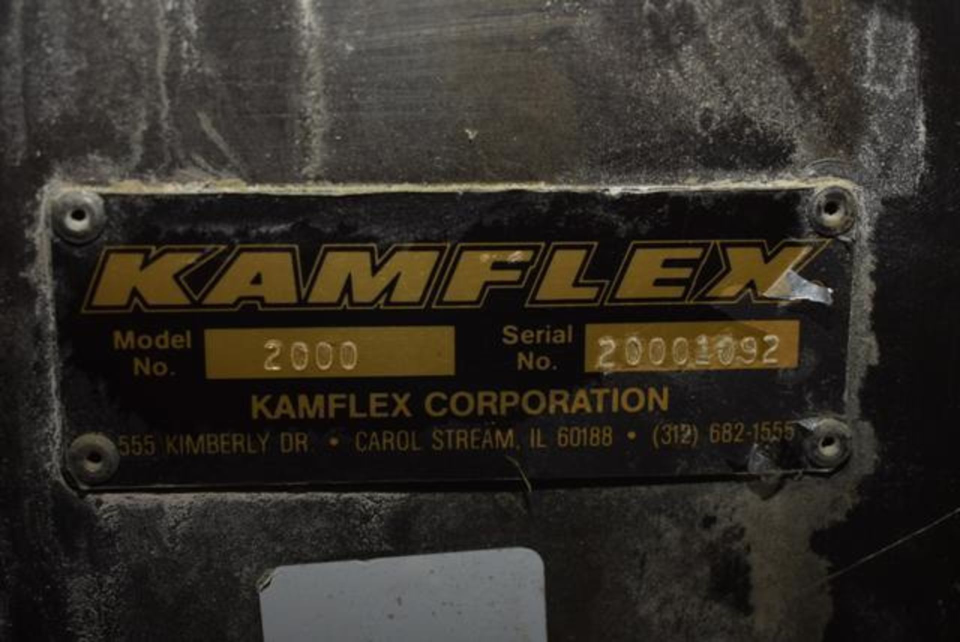 Kamflex Model #2000 Hydraulic Bin Dumper Unit, Serial #1092 | Required Rigging and Loading Fee: $ - Image 2 of 3