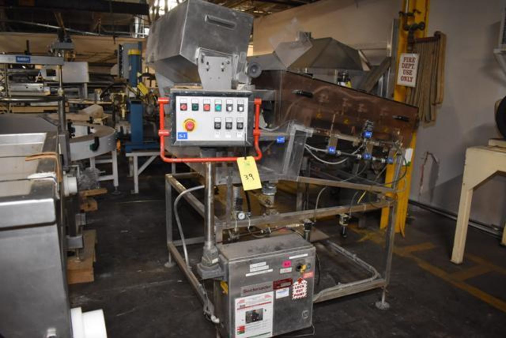 Seidenader Type DS-12 Pellet Sorter, Serial #20402A | Required Rigging and Loading Fee: $100