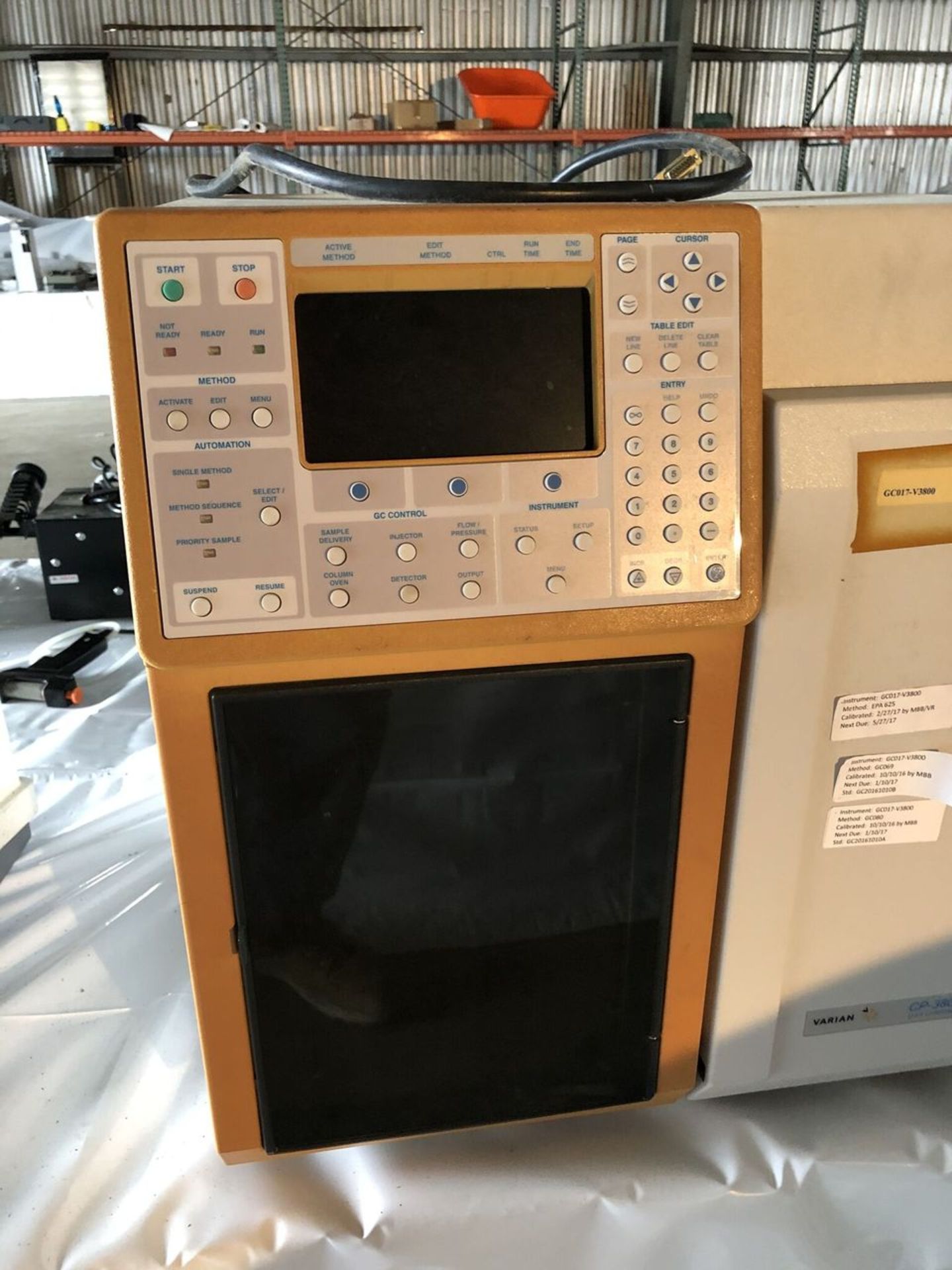 Varian CP-3800 Gas Chromatograph - Image 2 of 6