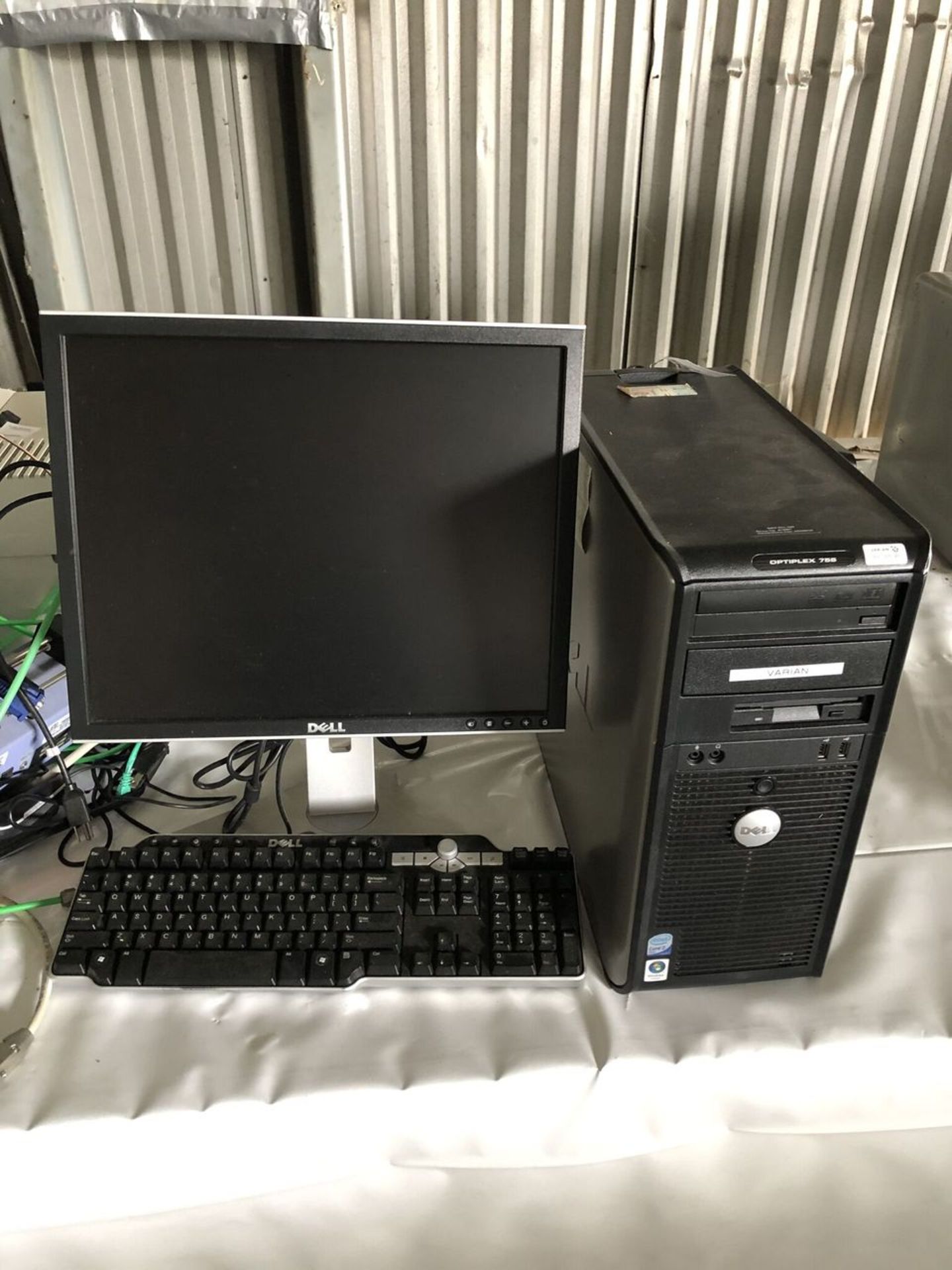 Dell Monitor & Dell Optiplex 755 Computer