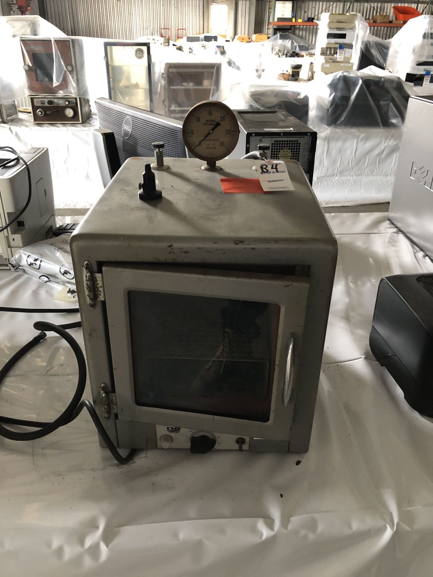 National Appliance Co. Vacuum Oven, Model #5831, S/N #SG-64, 550 Watts
