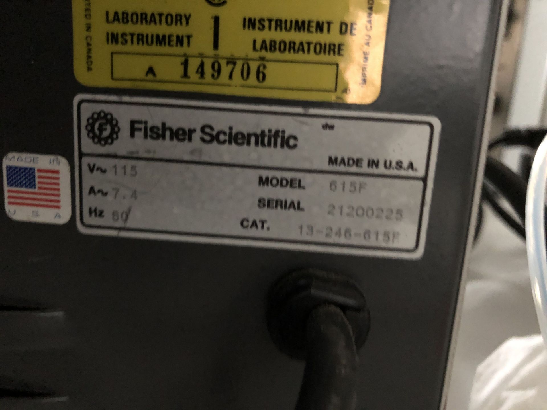 Fisher Scientific Isotemp Oven, Model #615F, S/N #21200225 - Image 4 of 6