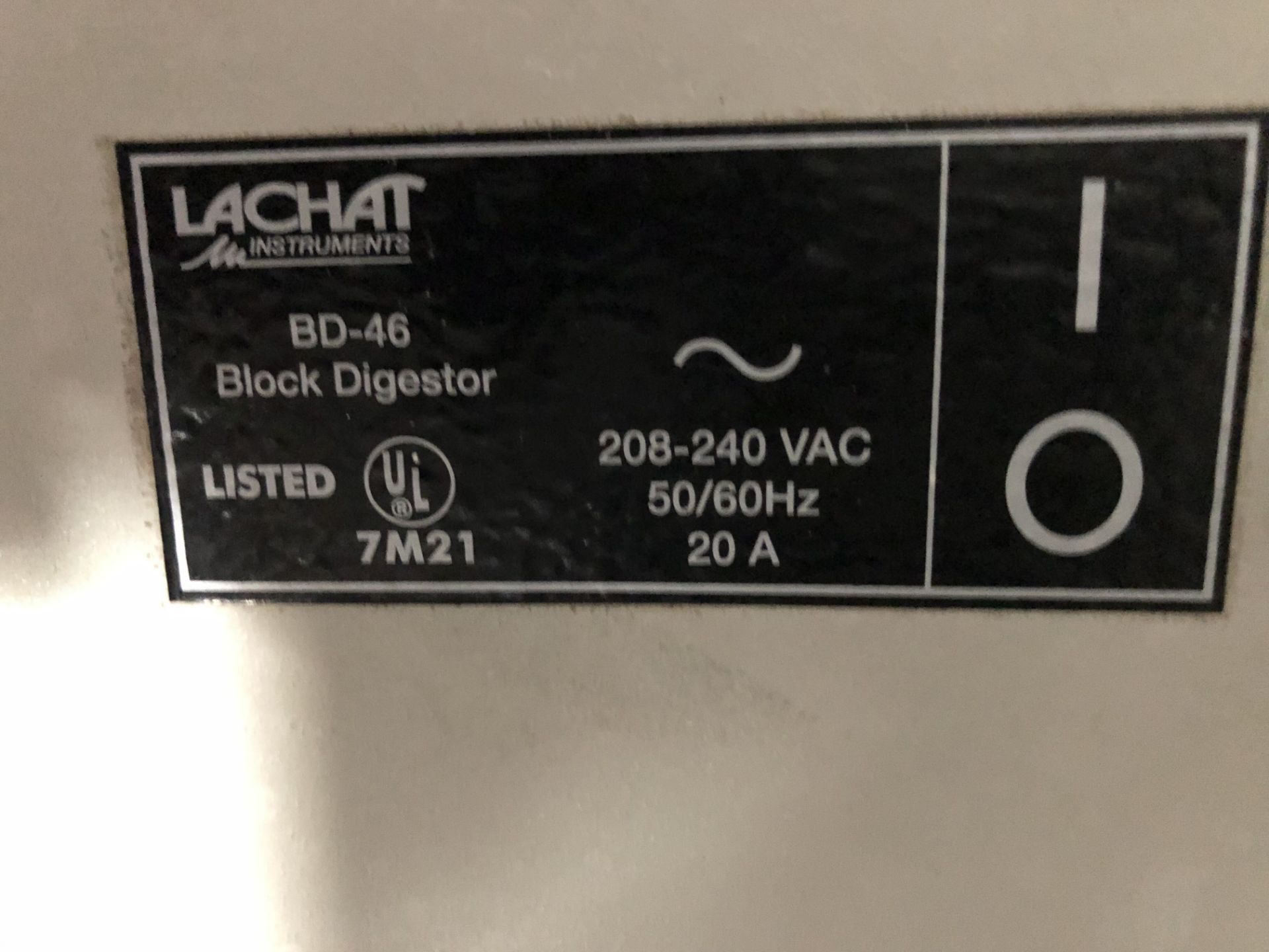 Lachat BD-46 Block Digestor (sample heaters) - Image 3 of 4