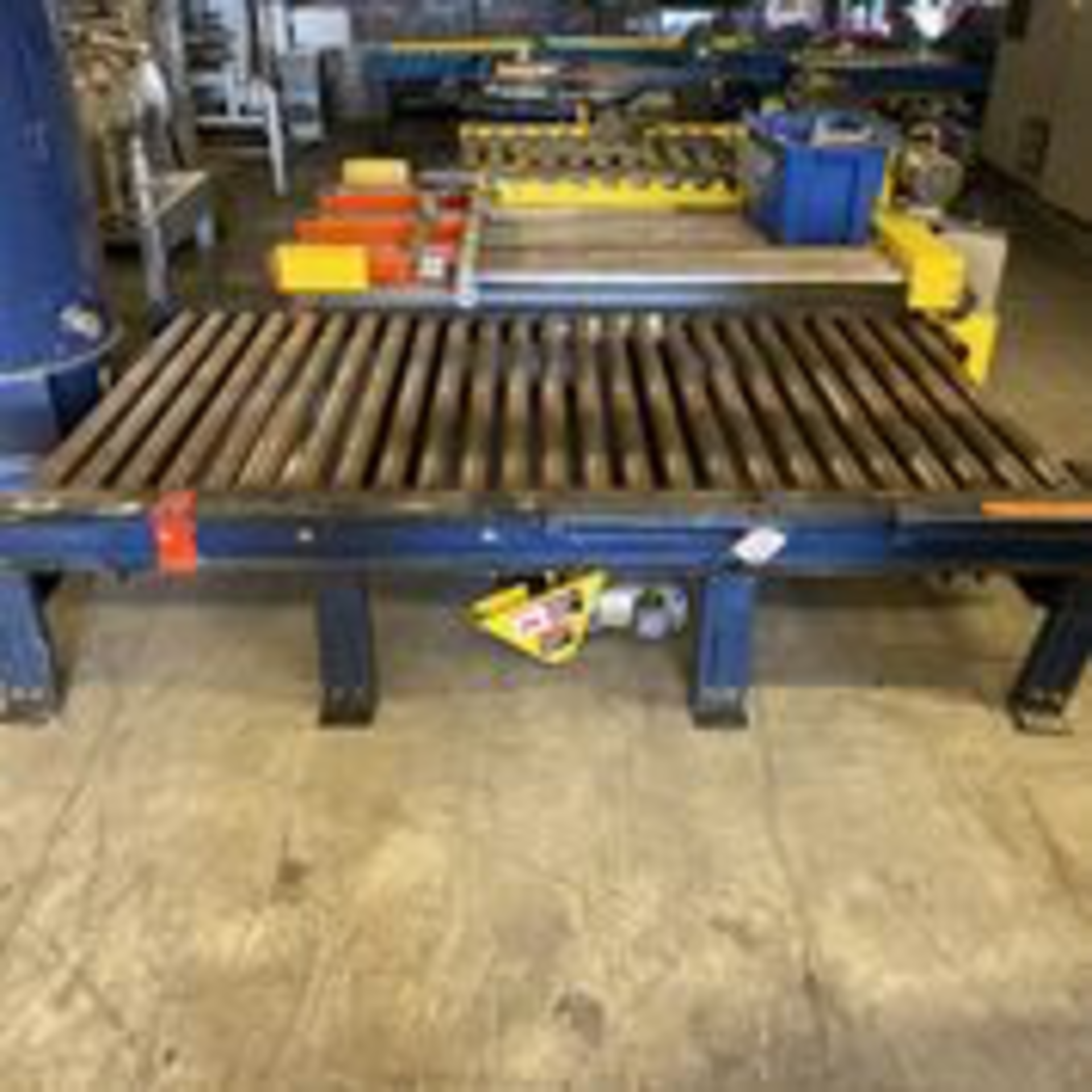 Section Of Pallet Roller Conveyor. LOADING FEE $150 - Image 2 of 3