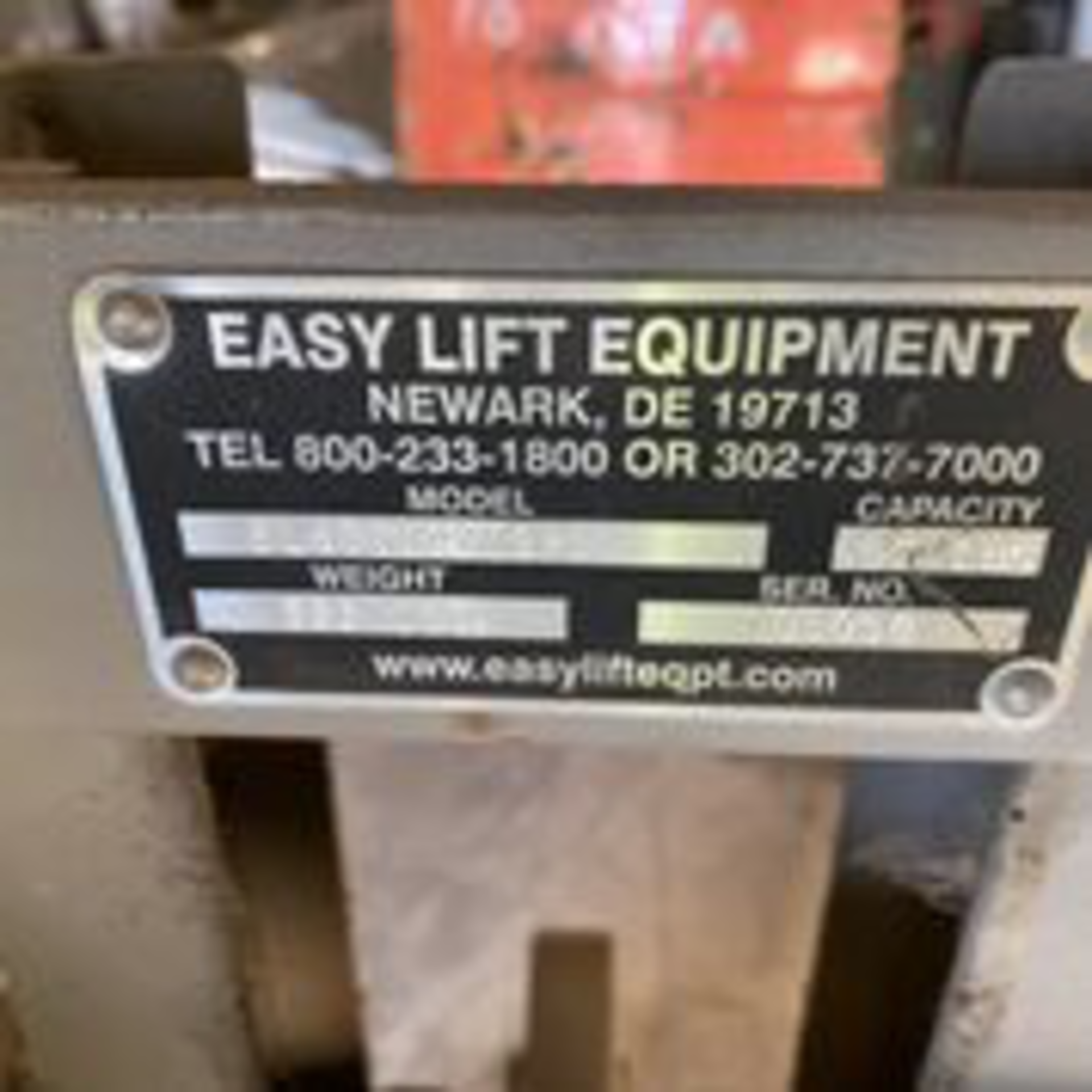 Easy Lift Equipment Model EL650DCSLSPS8 Barrel Lift 650 LB Capacity. LOADING FEE $25 - Image 3 of 6