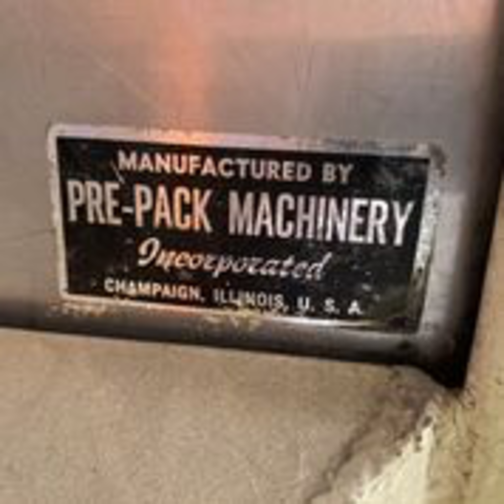 Pre-Pack Machinery Stainless Bin. LOADING FEE $300 - Image 3 of 6