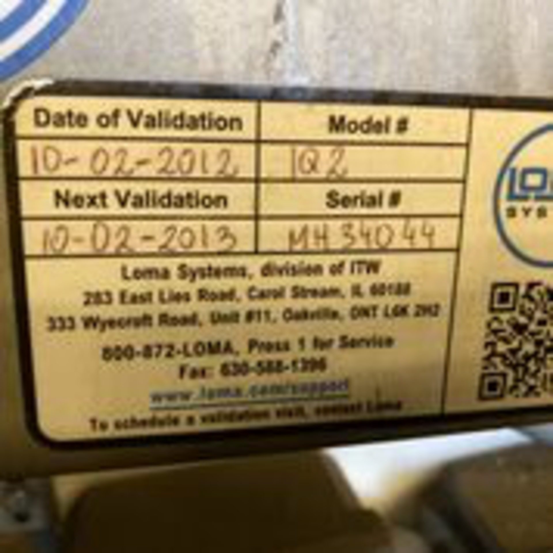 Loma IQ2 Metal Detector S/N . LOADING FEE $100 - Image 3 of 13