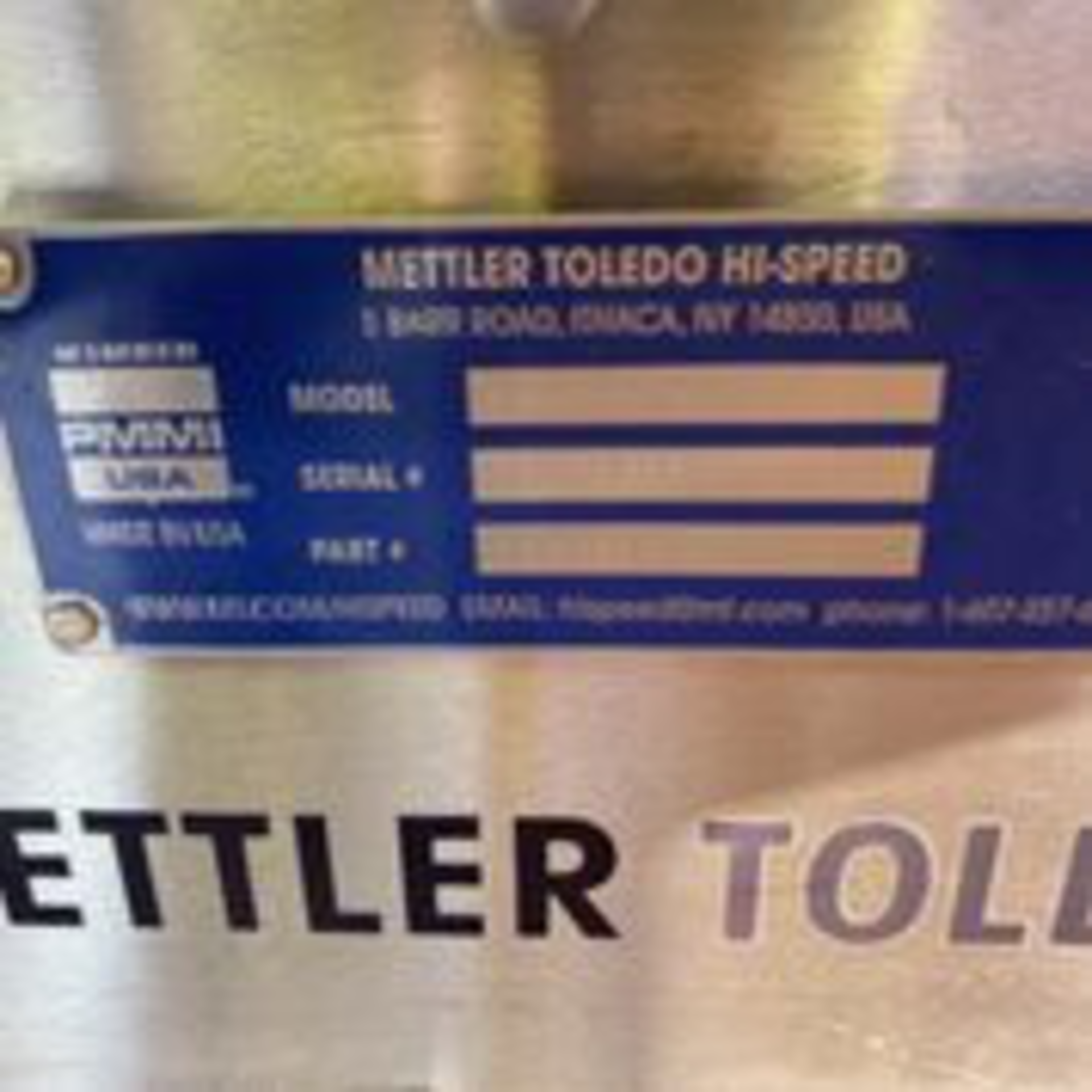 Mettler Toledo Metal Detector/Checkweigher Model CM6000XS S/N 14091311. LOADING FEE $200 - Image 3 of 7
