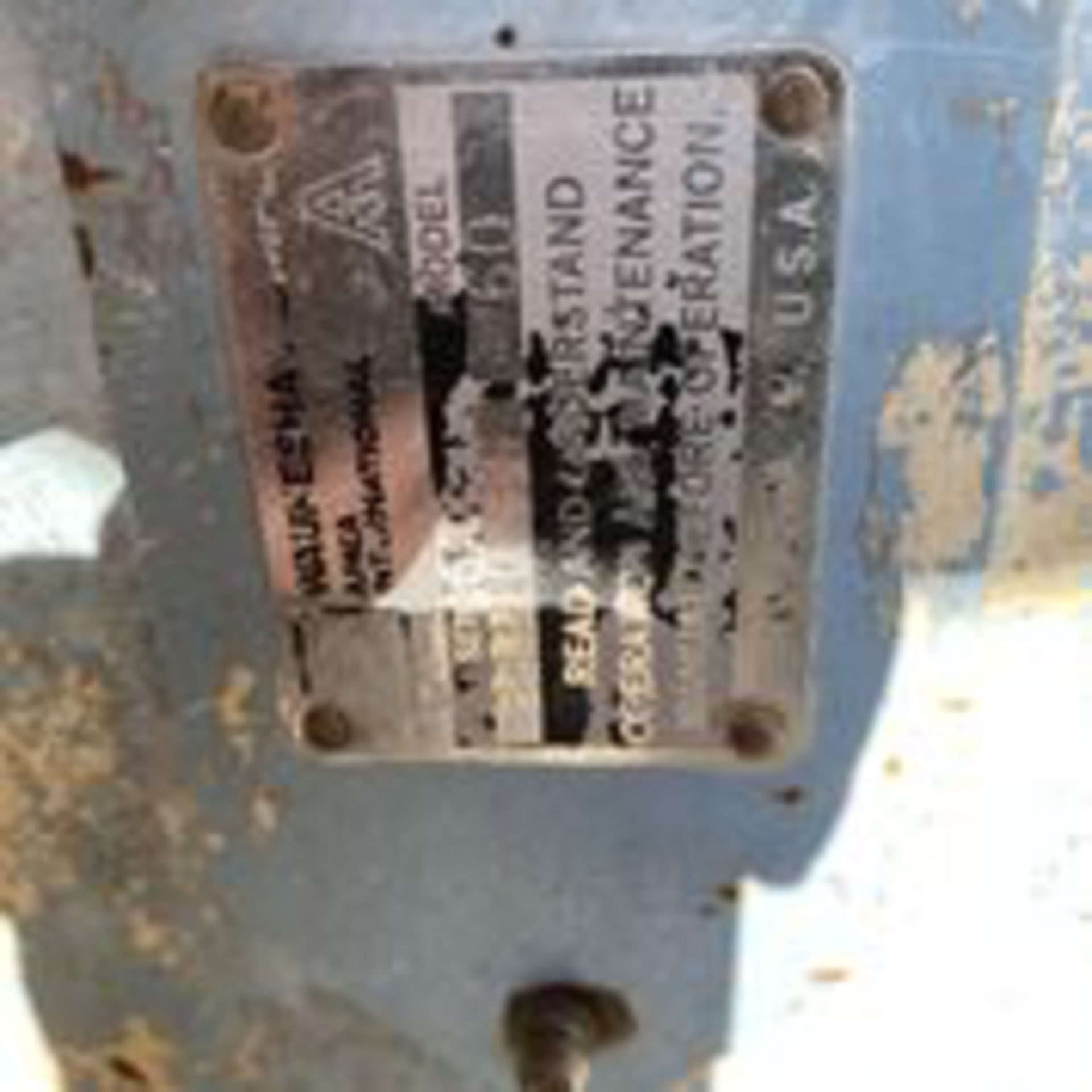 Waukesha Pump Model 60 S/N 82310 SS. LOADING FEE $100 - Image 5 of 8