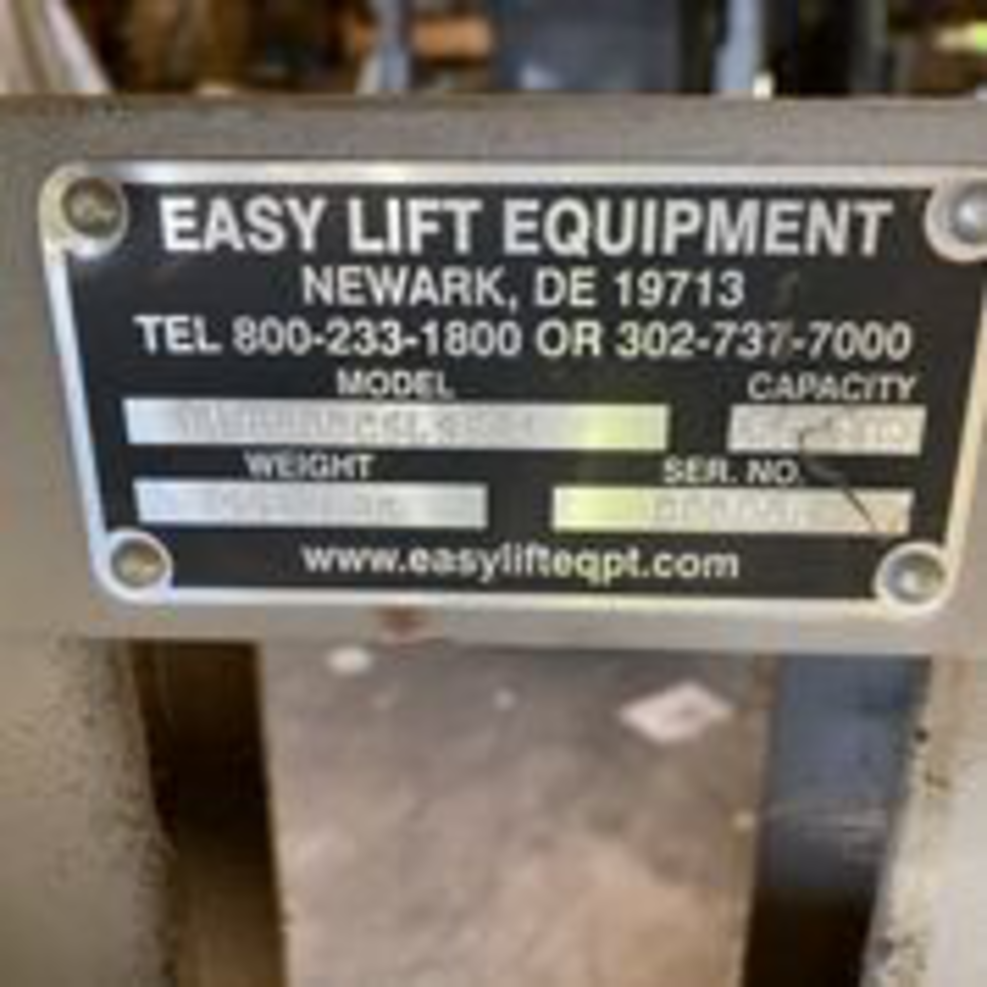 Easy Lift Equipment Model EL650DCSLSPS8 Barrel Lift 650 LB Capacity. LOADING FEE $25 - Image 2 of 6