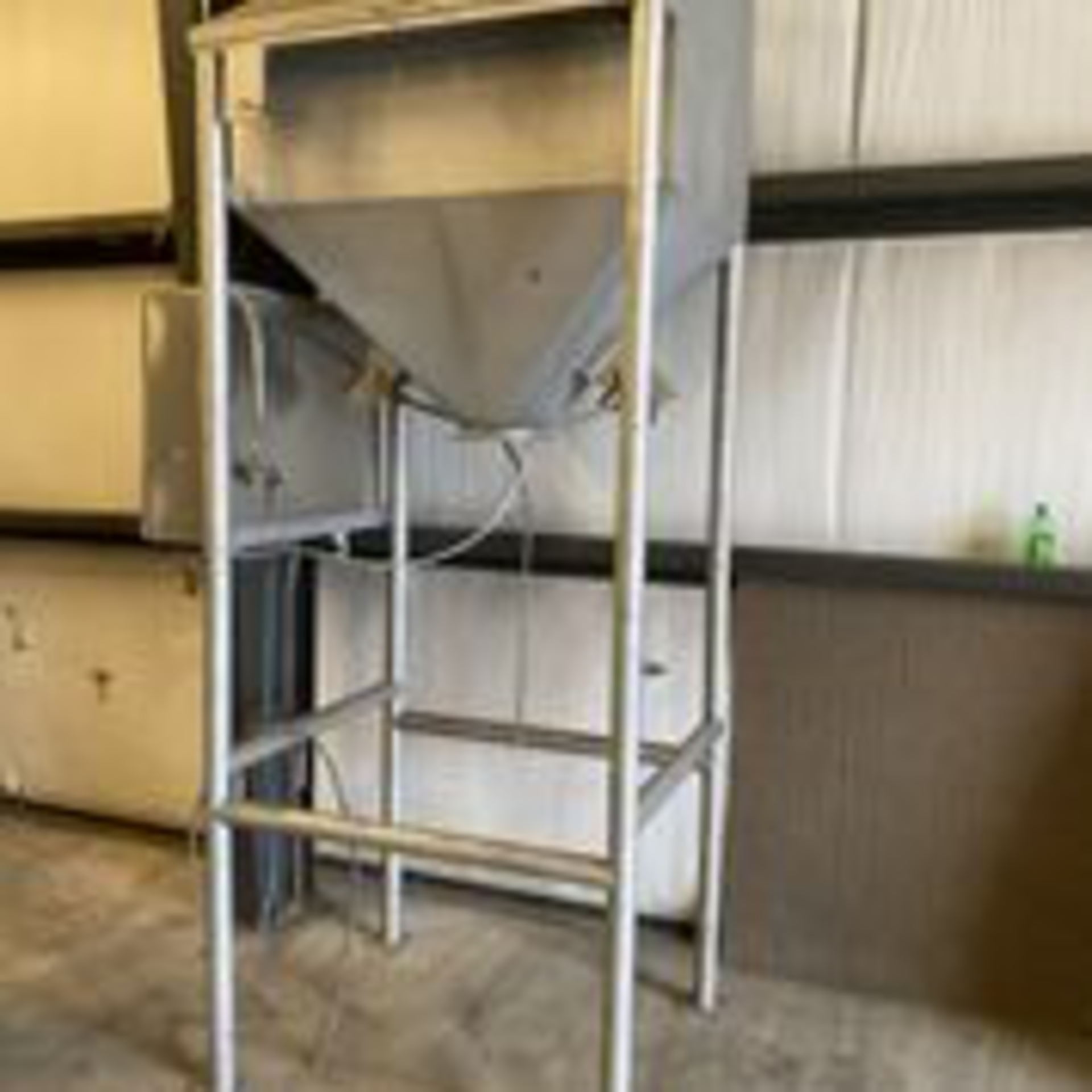 Stainless Powder Dump Hopper. LOADING FEE $250 - Image 4 of 6