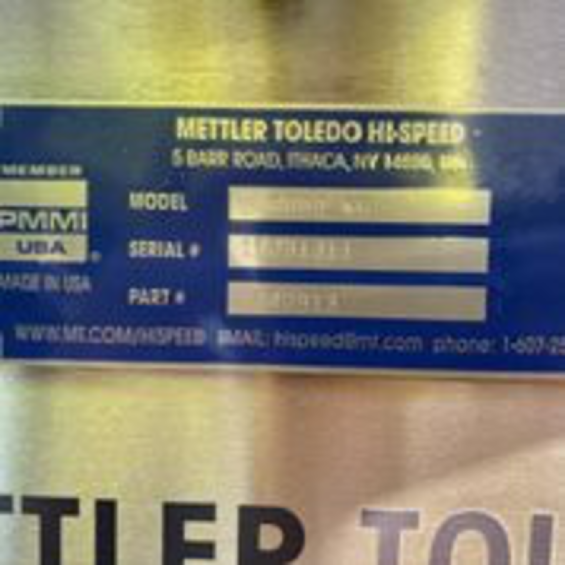 Mettler Toledo Metal Detector/Checkweigher Model CM6000XS S/N 14091311. LOADING FEE $200 - Image 4 of 7