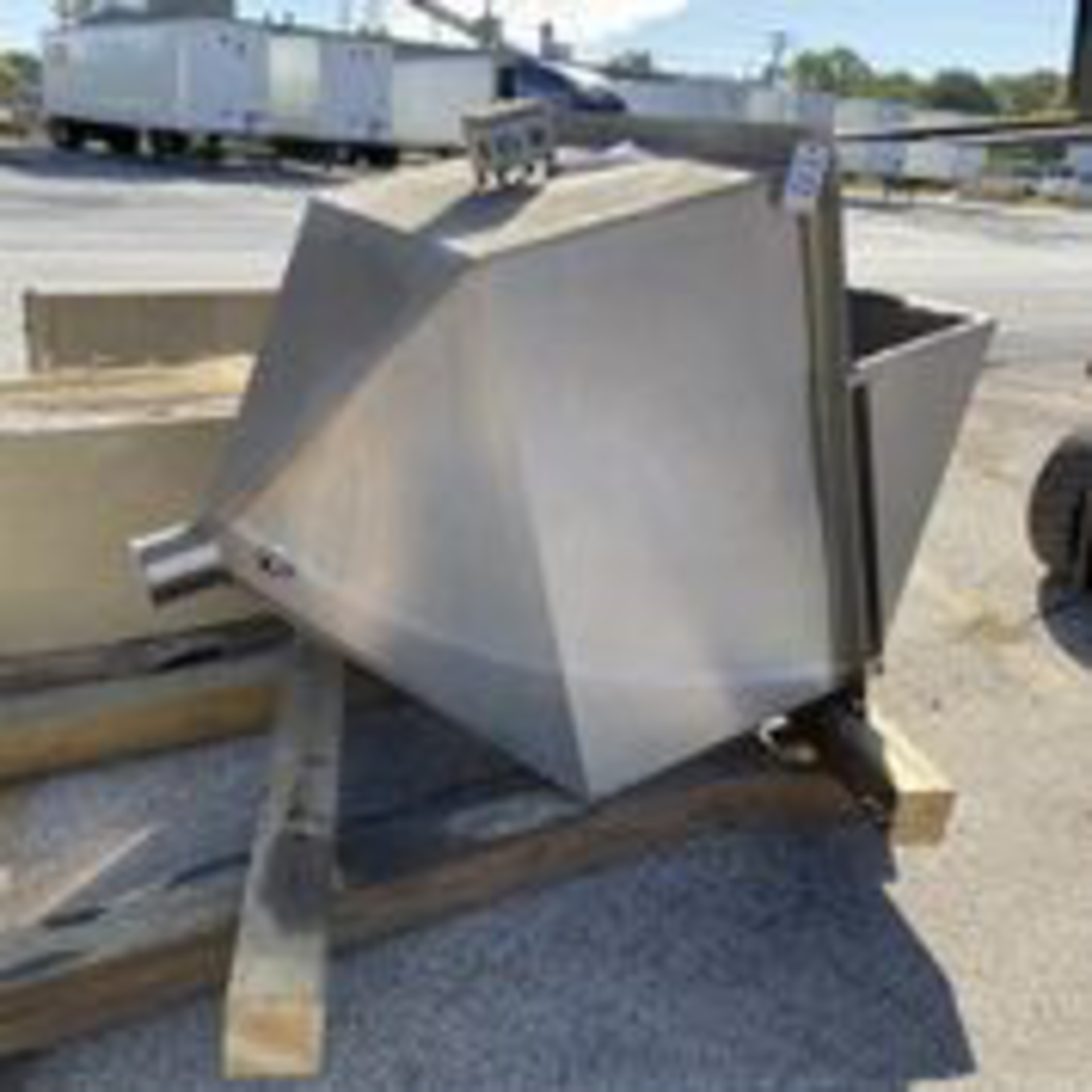 Stainless Hopper. LOADING FEE $150 - Image 2 of 2