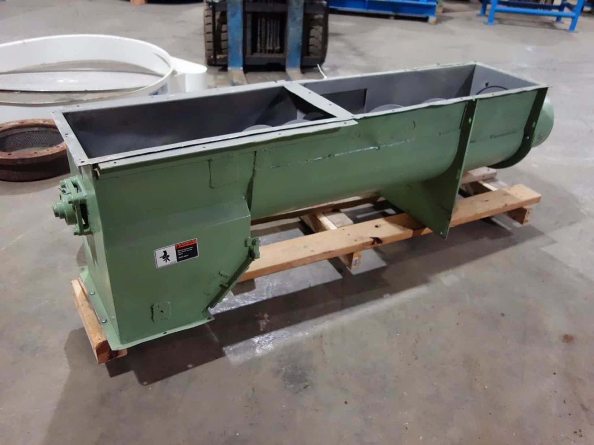 Located: Tyler, TX -- Stainless screw conveyor, load out fee $100 ***Note from Auctioneer: Loading