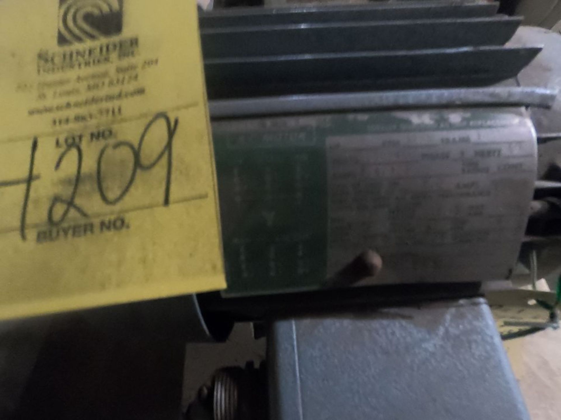 Located: Tyler, TX -- Waukesha sanitary pump assembly with motor, load out fee $10 ***Note from - Image 2 of 2