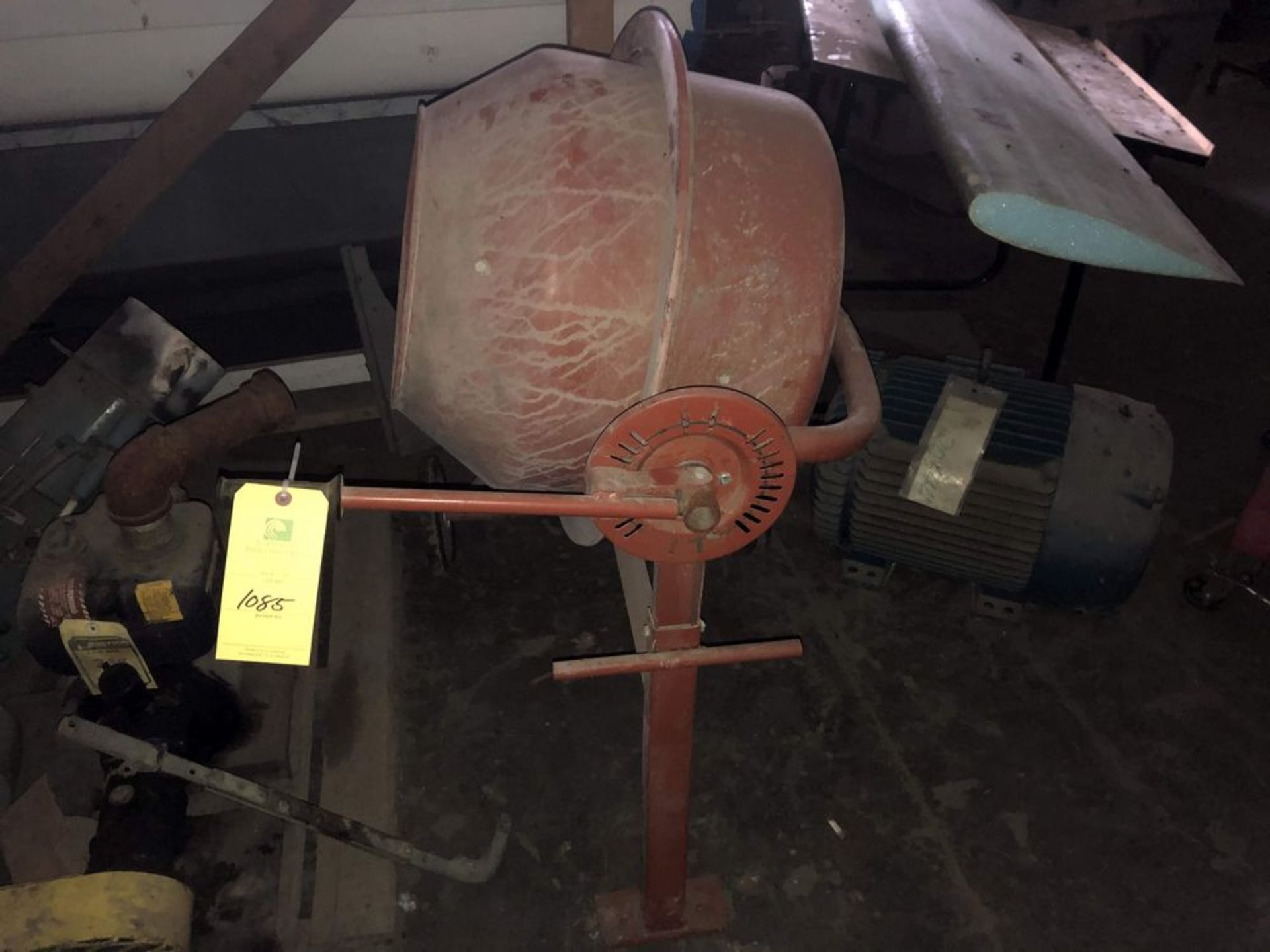 Located: Vincennes, IN -- Cement mixer, loading fee $10 ***Note from Auctioneer: Loading Fees as