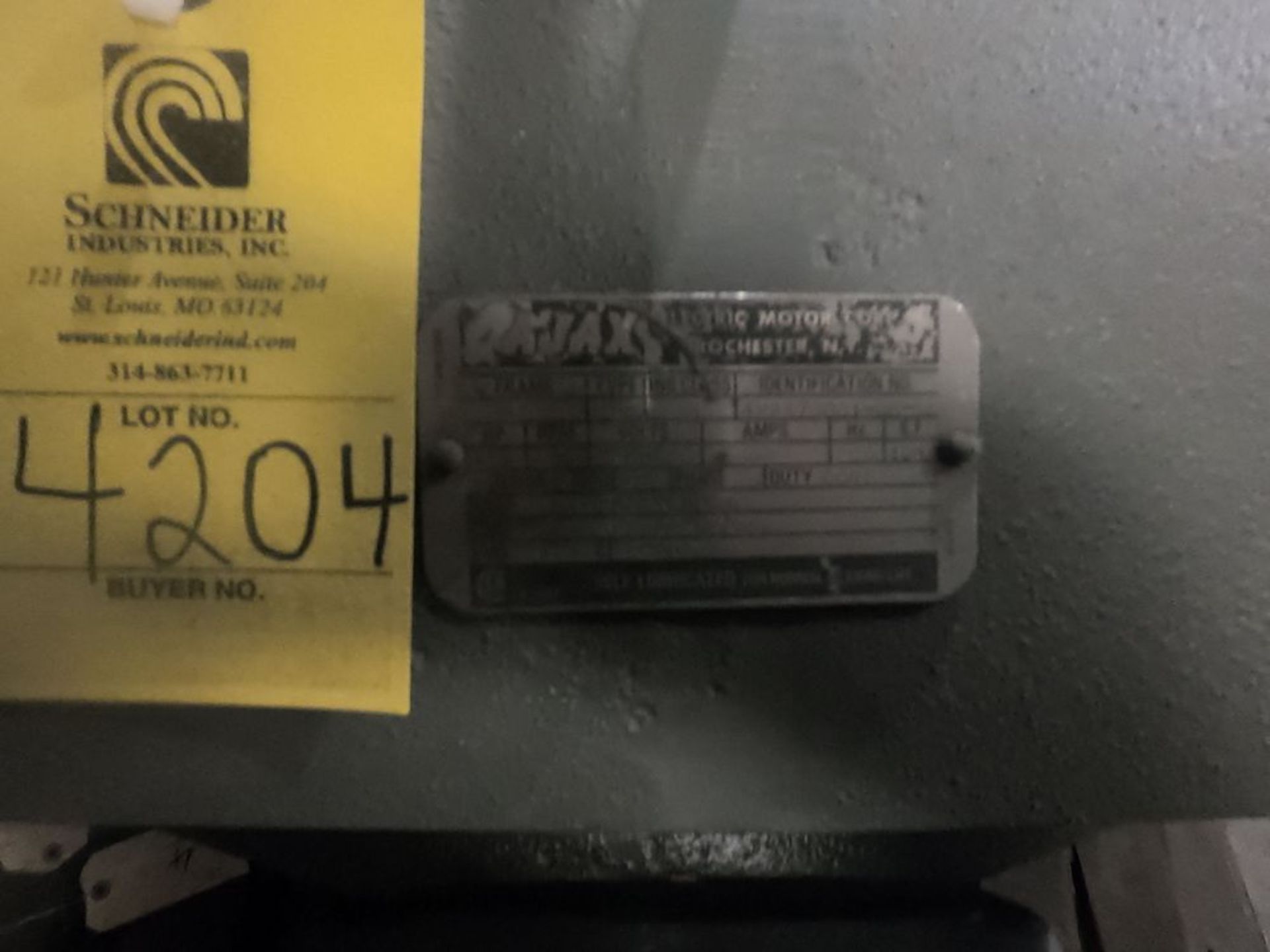 Located: Tyler, TX -- 200 hp motor, load out fee $10 ***Note from Auctioneer: Loading Fees as stated - Image 2 of 2
