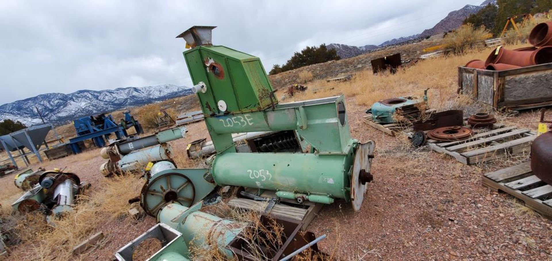 Located in Canon City, CO -- CPM stainless feeder and conditioner with infeed chute, missing - Image 2 of 3