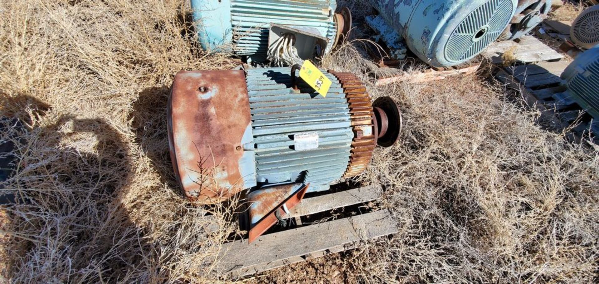 Located in Canon City, CO -- Reliance 150hp 1780rpm 460v 445T loading fee $100 ***Note from