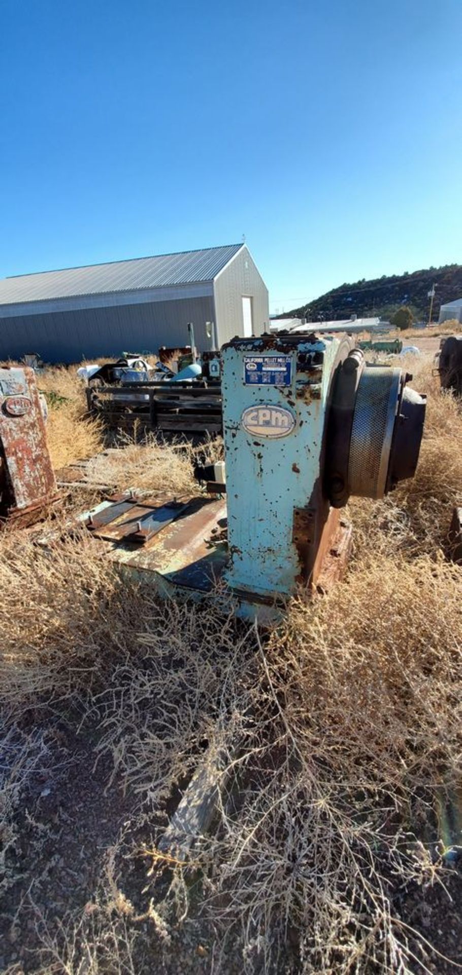 Located in Canon City, CO -- CPM roughager /century pellet mill no door loading fee $50 ***Note from - Image 3 of 4