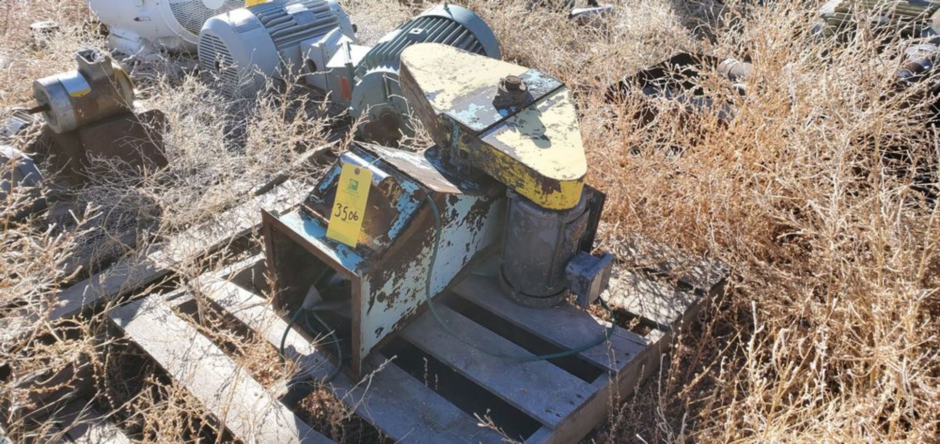 Located in Canon City, CO -- Pellet mill force feeder with motor (new replacement cost $6900) - Image 2 of 3