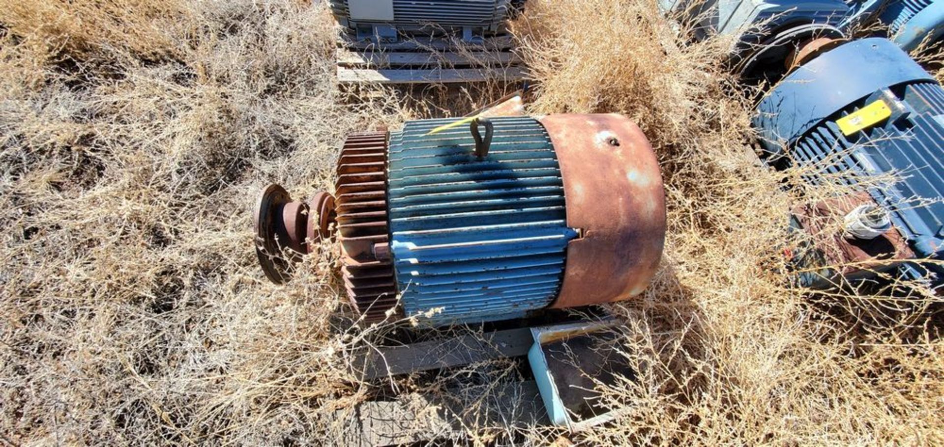 Located in Canon City, CO -- Reliance 150hp 1780rpm 460v 445T loading fee $100 ***Note from - Image 2 of 3