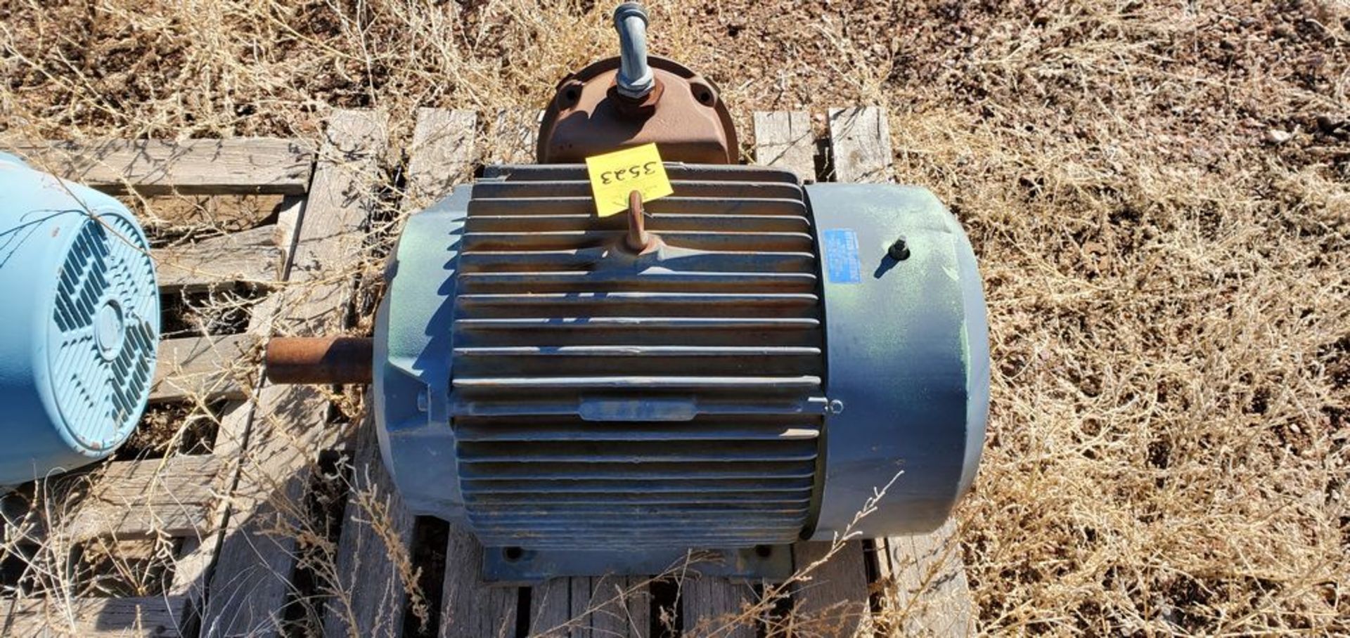 Located in Canon City, CO -- Reliance 50hp 1770rpm 230/460v 326T loading fee $50 ***Note from - Image 2 of 3
