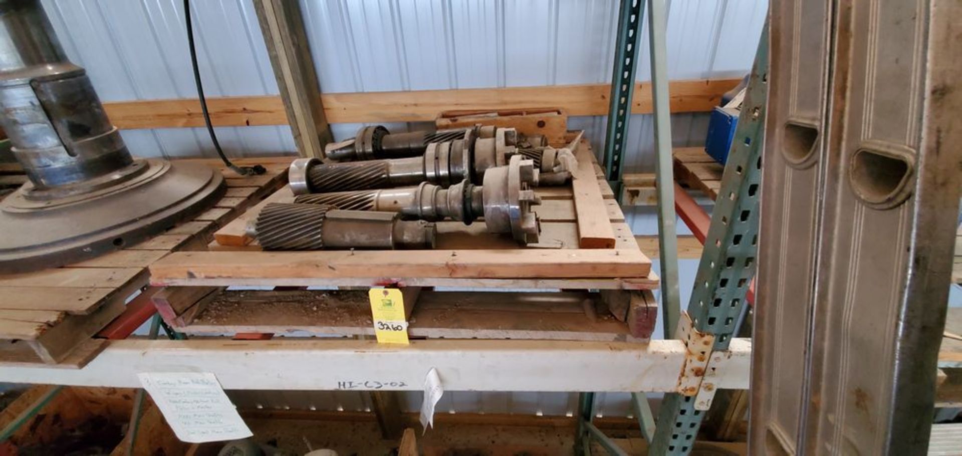 Located in Canon City, CO -- LOT: Pellet mill pinion gears, loading fee $50 ***Note from Auctioneer: