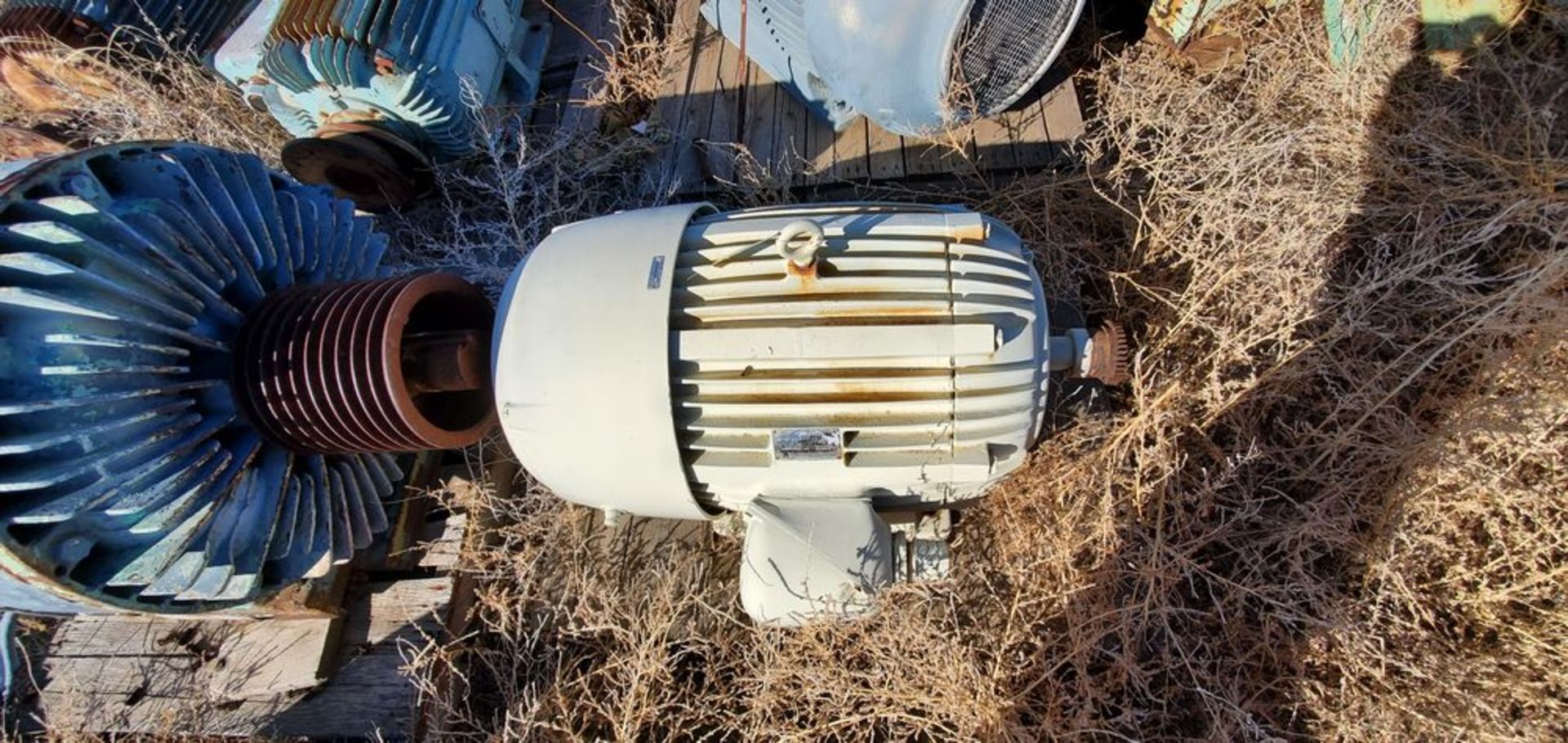 Located in Canon City, CO -- U.S. Electric 150hp 3565rpm 460v 445TS loading fee $100 ***Note from - Image 2 of 3