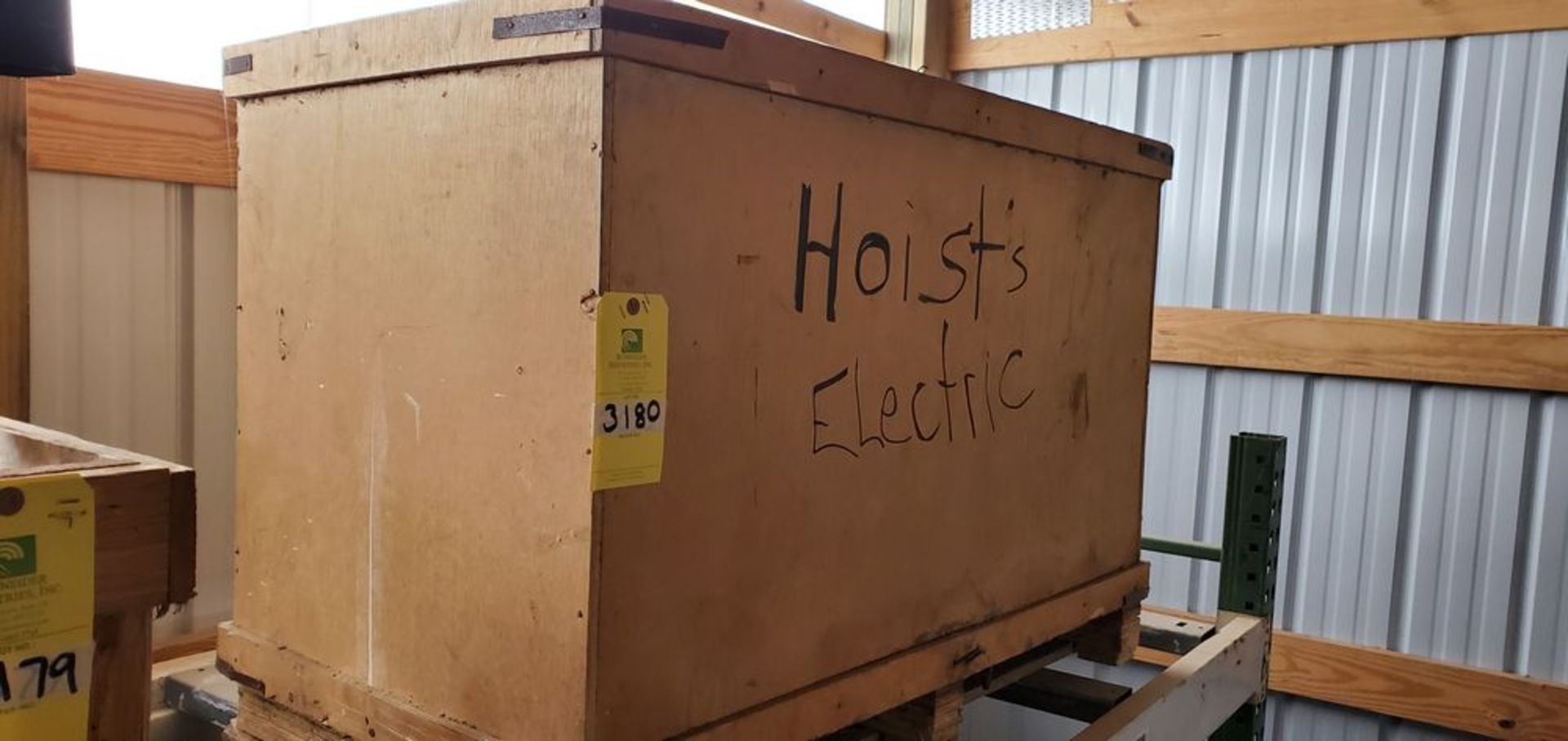 Located in Canon City, CO -- Lot: Misc electric hoists loading fee $50 ***Note from Auctioneer: