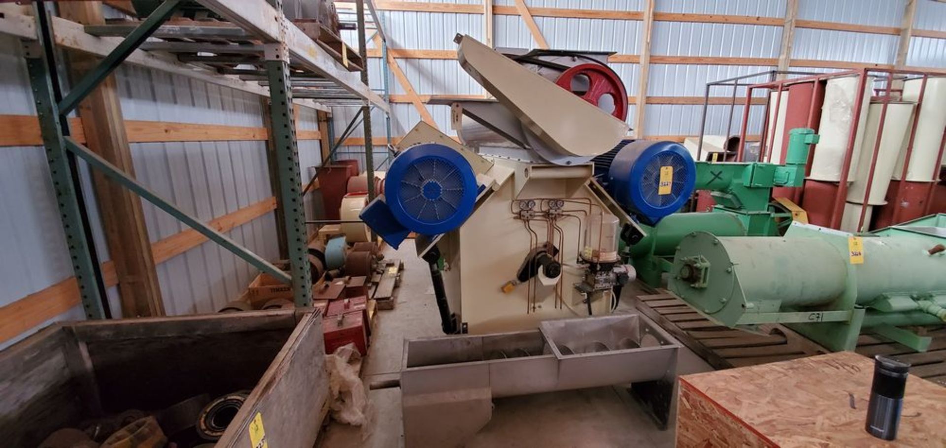 Located in Canon City, CO -- Unused CME R100 Pellet Mill 100hp motor with dual 50hp motor and - Image 2 of 7
