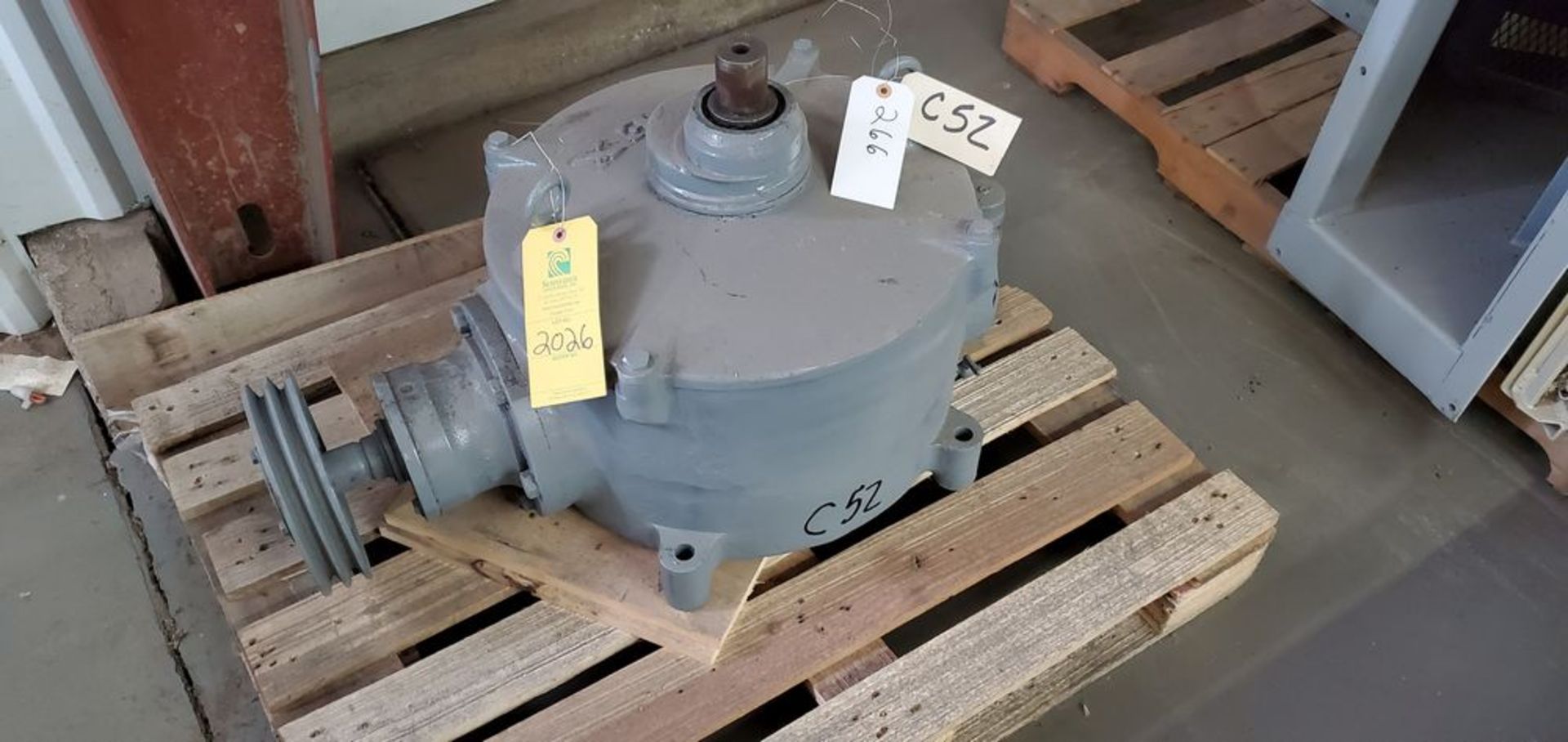 Located in Canon City, CO -- Rotex 201 gearbox spins freely no backlash, SN R320774, for use with