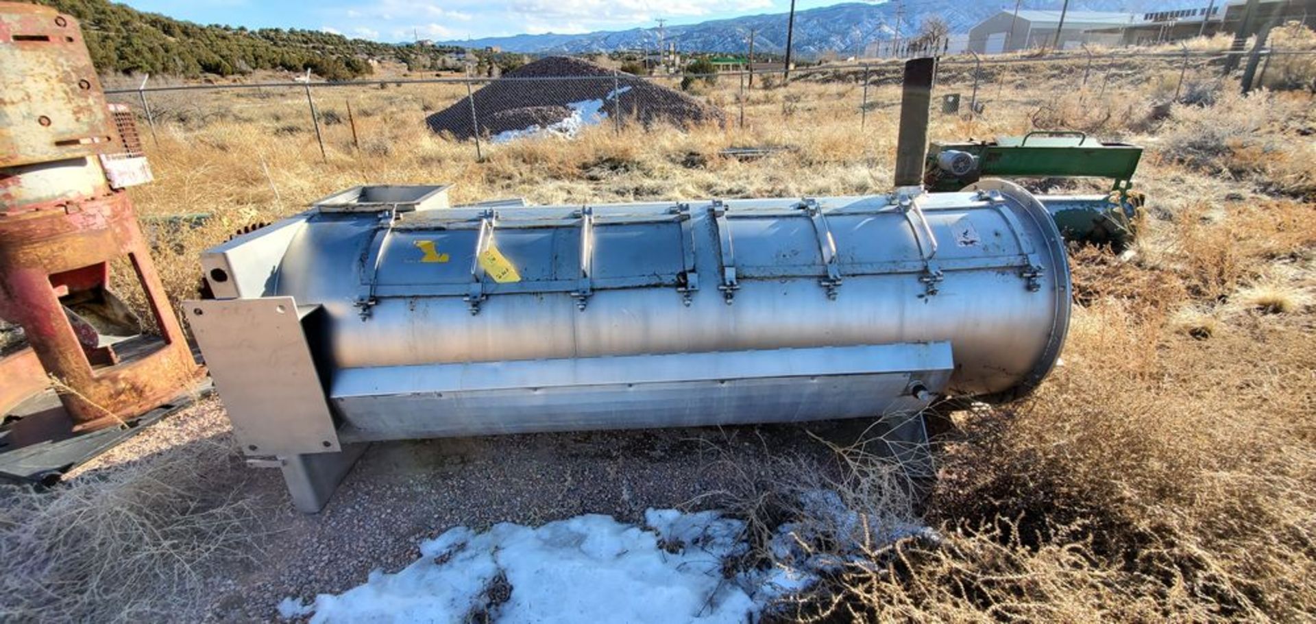 Located in Canon City, CO -- Buhler stainless steel conditioner, 42" x 9', Loading fee $100 ***