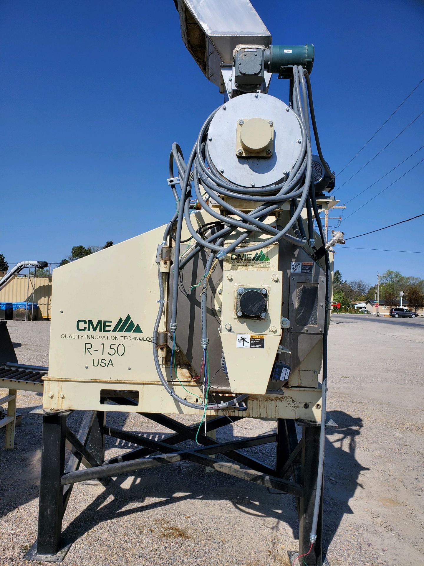 Located: Aberdeen, Idaho -- R150 pellet mill with 150hp motor, made by (CME), New in 2018 - Image 5 of 10