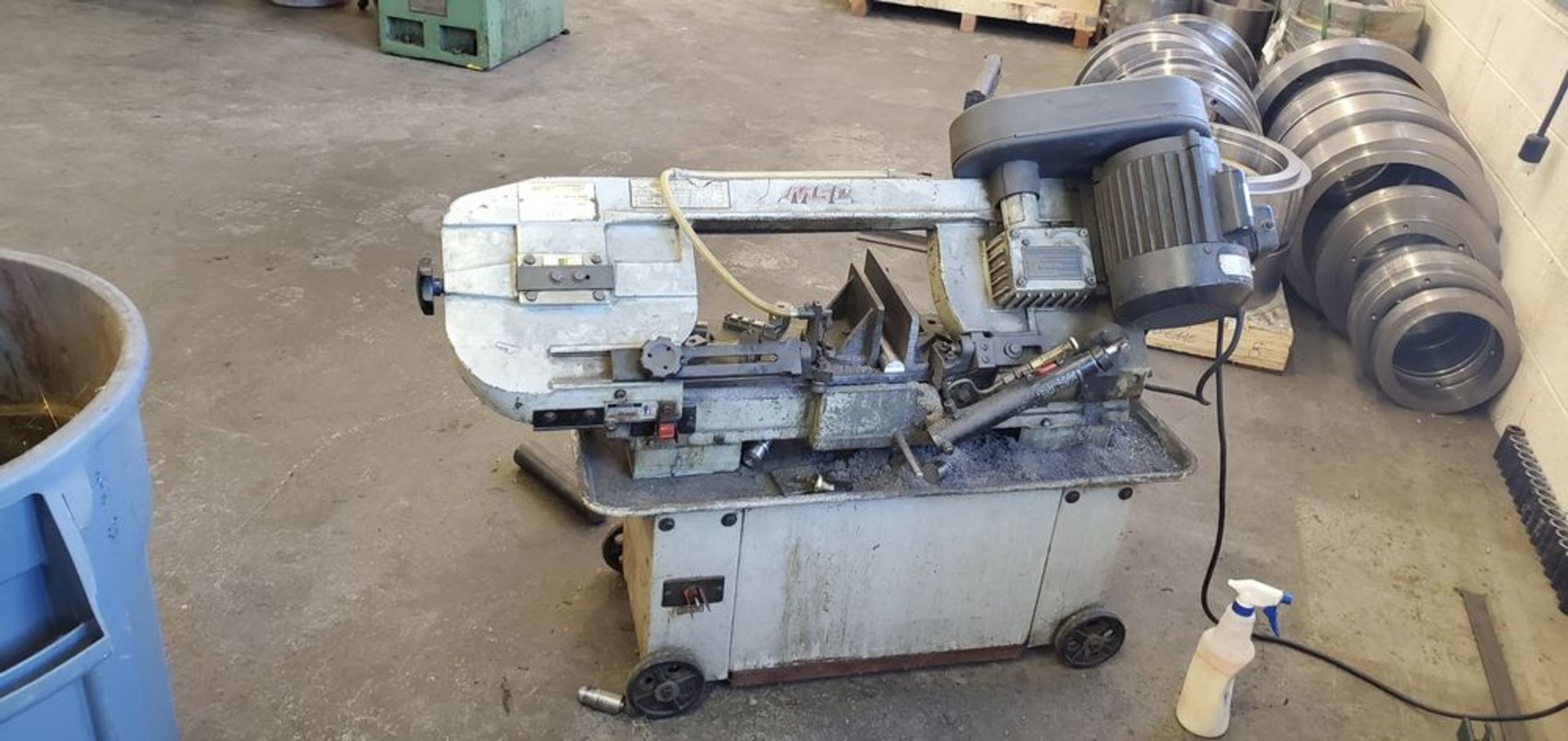 Located in Canon City, CO -- MSC Band Saw 7X12 1hp 110v, 3/4 x .032" x 93" blade, SN 372536, built - Image 4 of 4