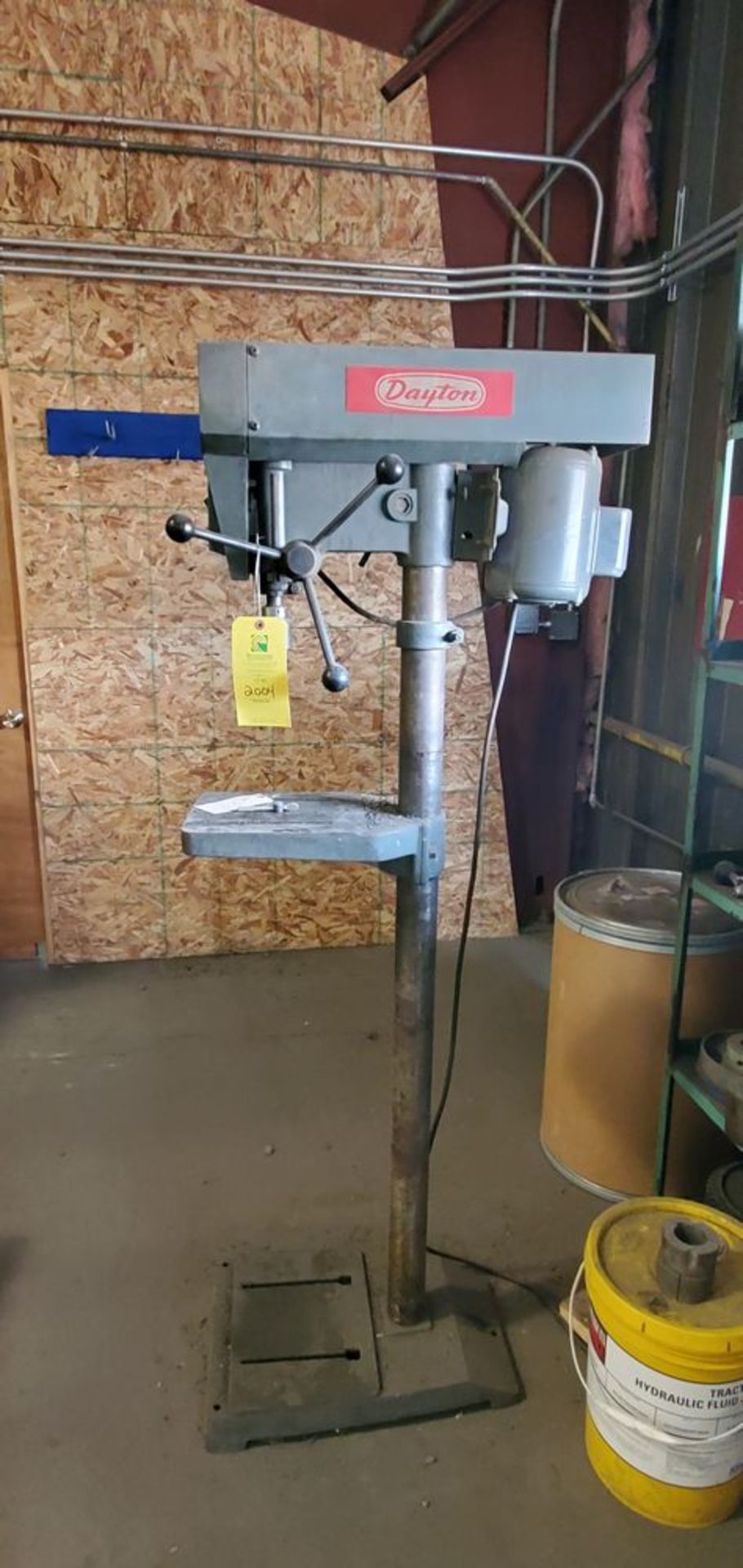 Located in Canon City, CO -- Dayton Drill Press MDL#32566 3/4hp 1/2" chuck, in operation $100